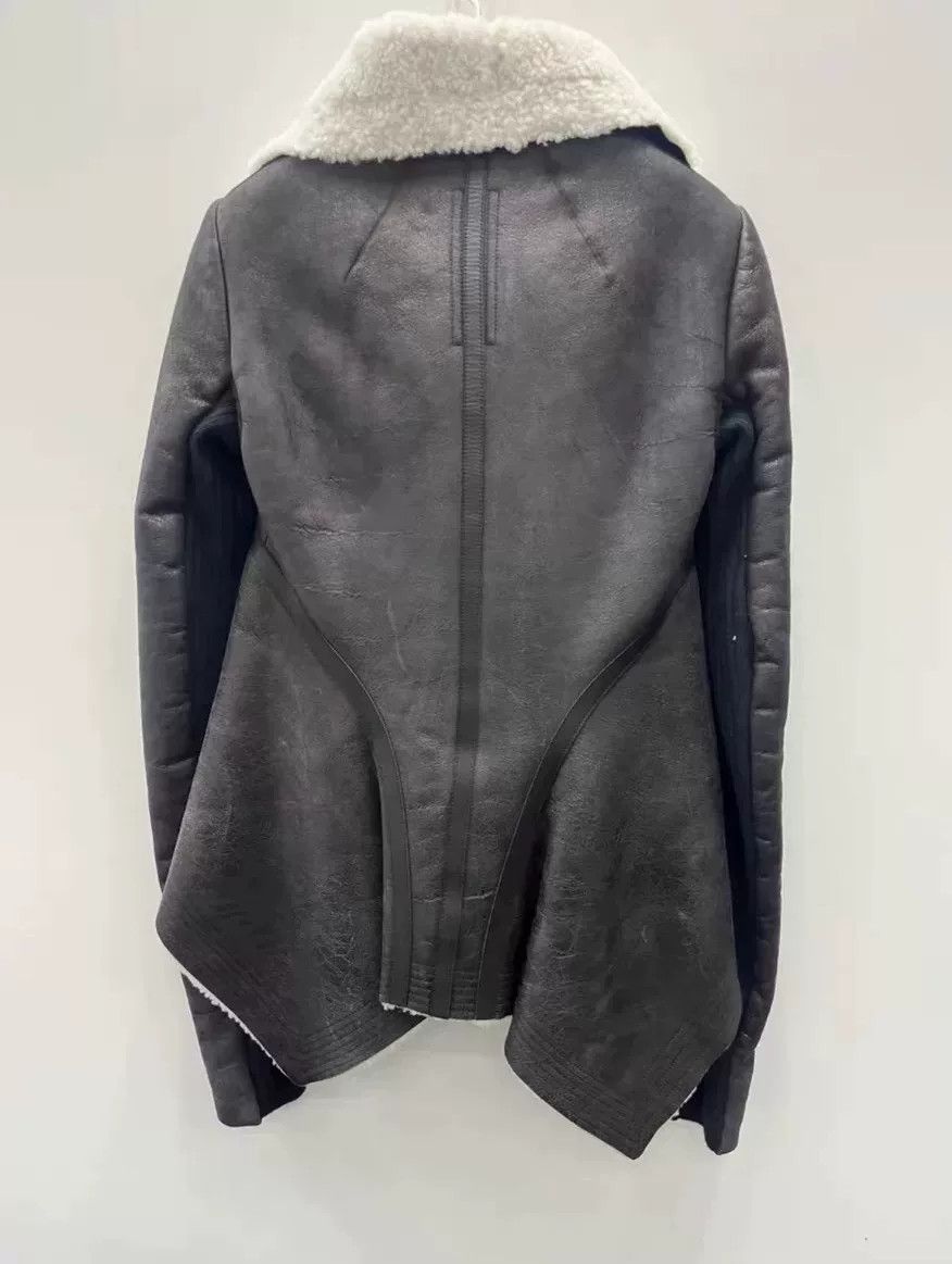 Rick Owens Rick Owens Women's Leather Jacket Size S / US 4 / IT 40 - 2 Thumbnail