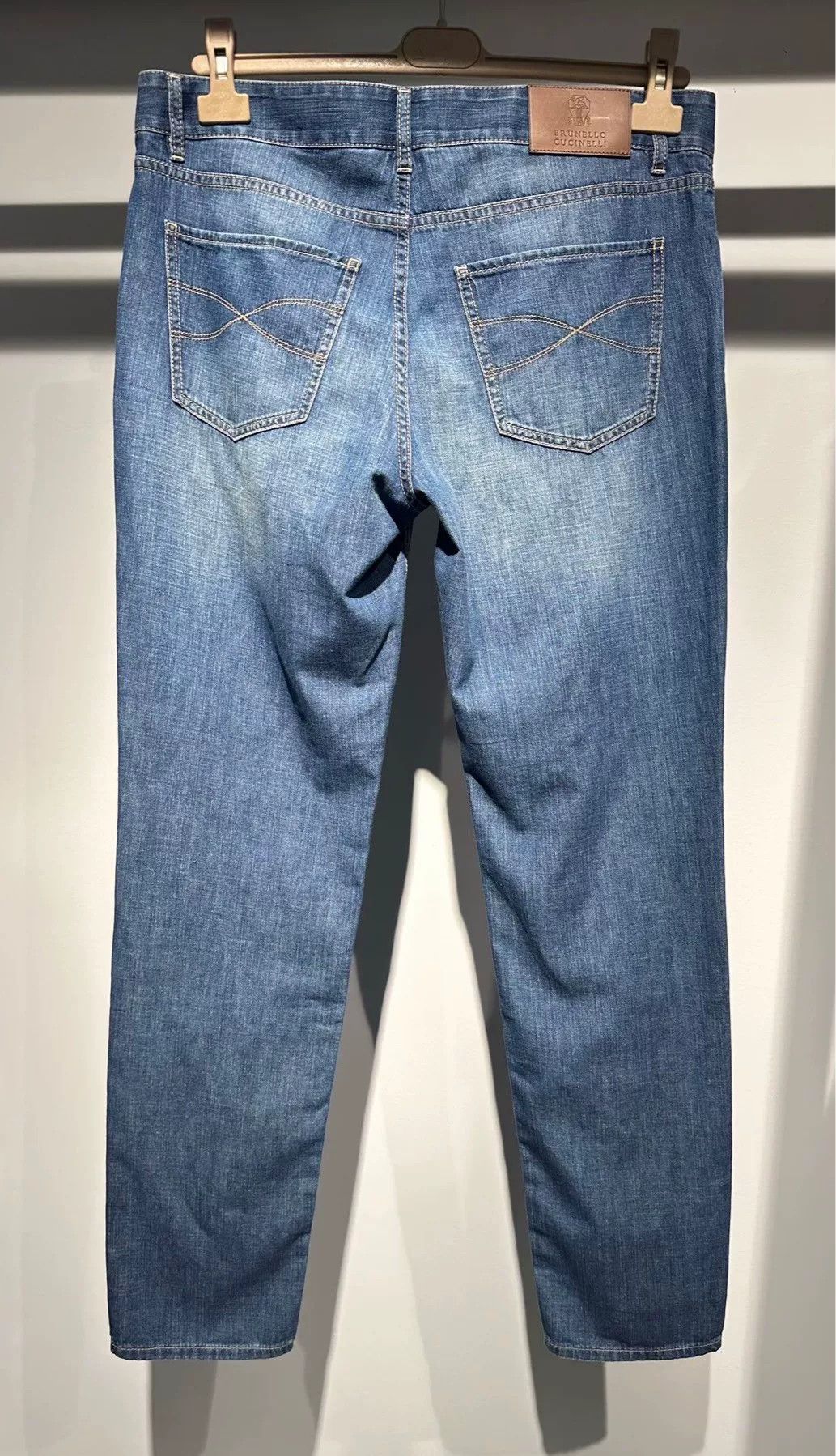 Brunello Cucinelli Brunello Cucinelli Men's Denim Jeans Size US 32 / EU 48 - 3 Thumbnail