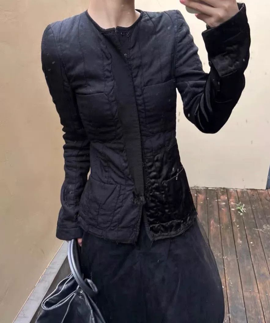 Haider Ackermann Haider Ackermann Women's Quilted Jacket Size XS / US 0-2 / IT 36-38 - 2 Thumbnail