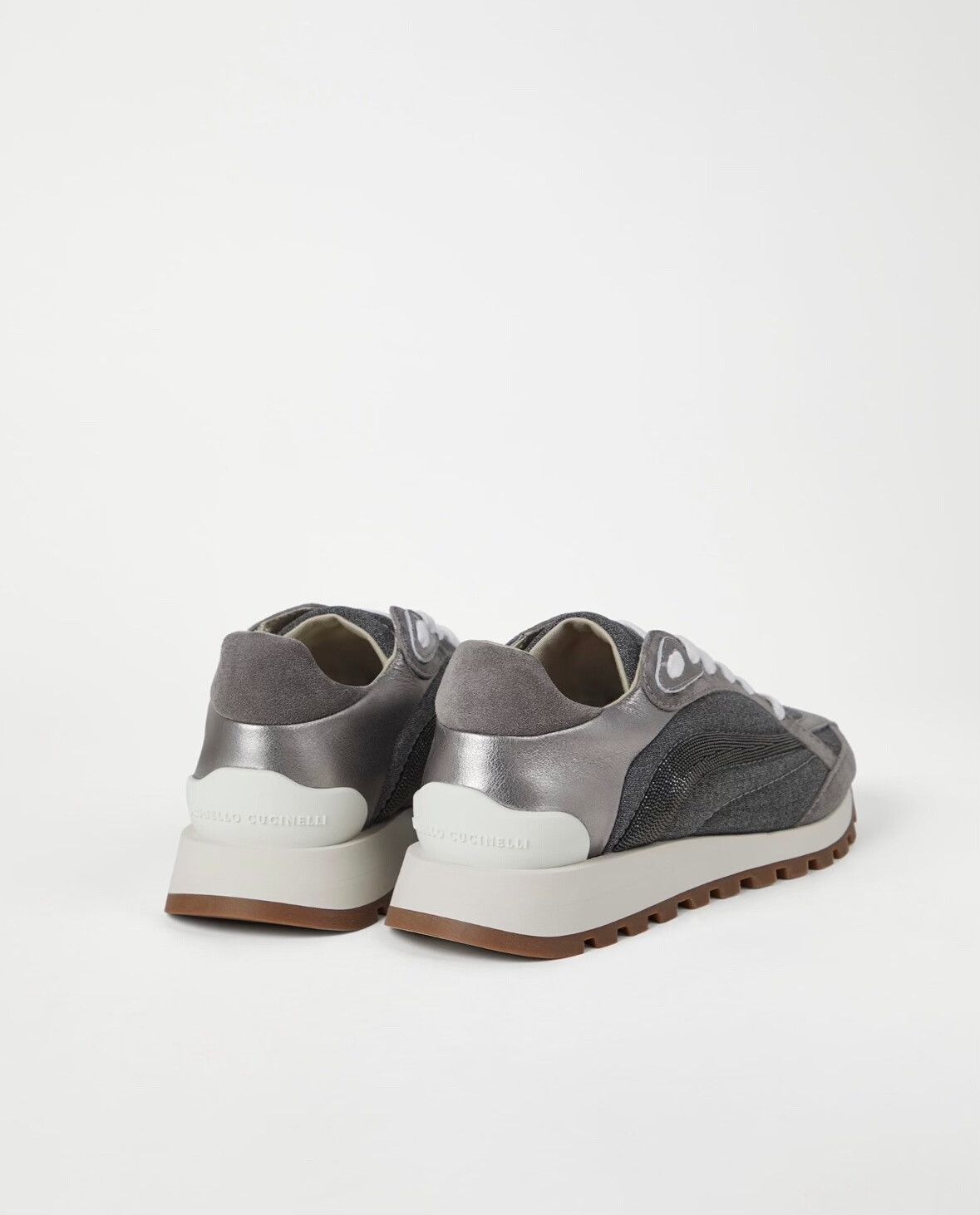 Brunello Cucinelli Brunello Cucineli Women's Sneakers Size US 5 / IT 35 - 3 Thumbnail