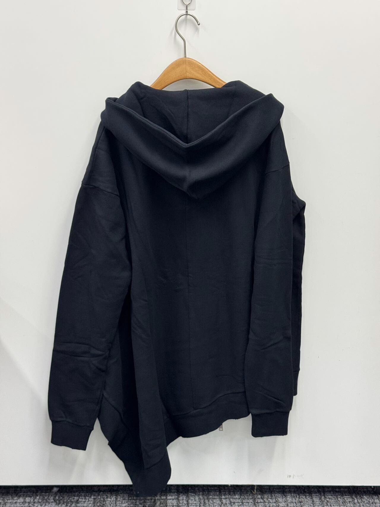 Unravel Project Black Hooded Sweatshirt by Unravel Size US XS / EU 42 / 0 - 8 Thumbnail