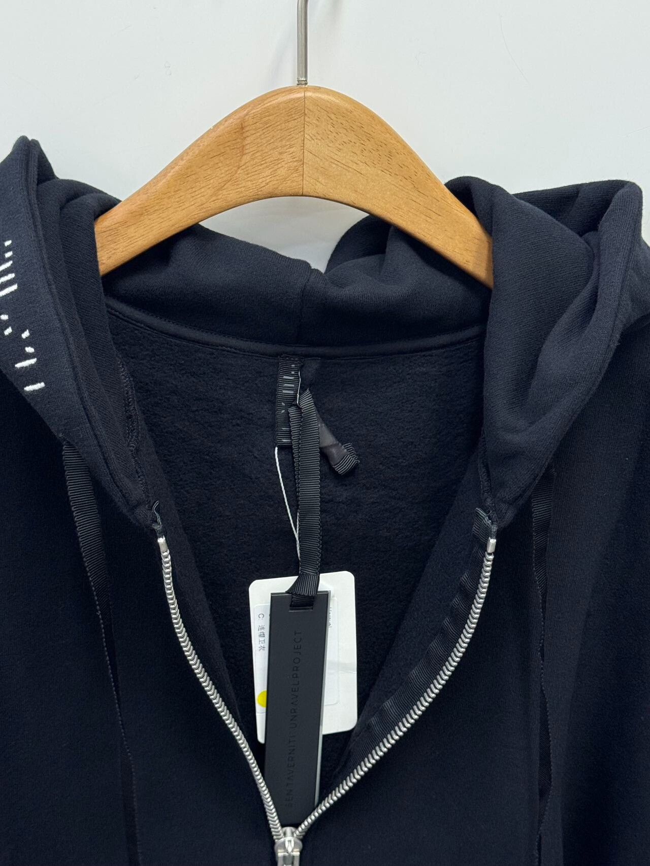 Unravel Project Black Hooded Sweatshirt by Unravel Size US XS / EU 42 / 0 - 4 Thumbnail