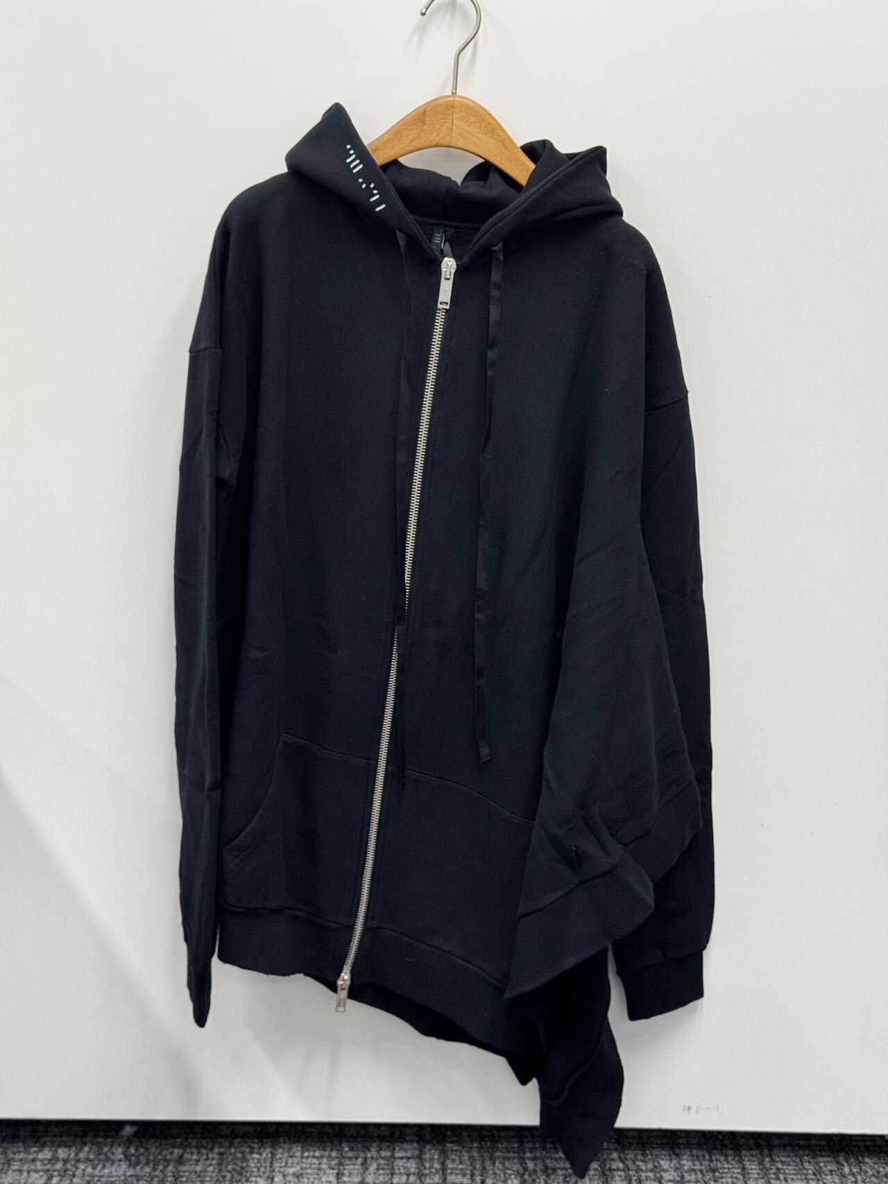 Unravel Project Black Hooded Sweatshirt by Unravel Size US XS / EU 42 / 0 - 7 Thumbnail