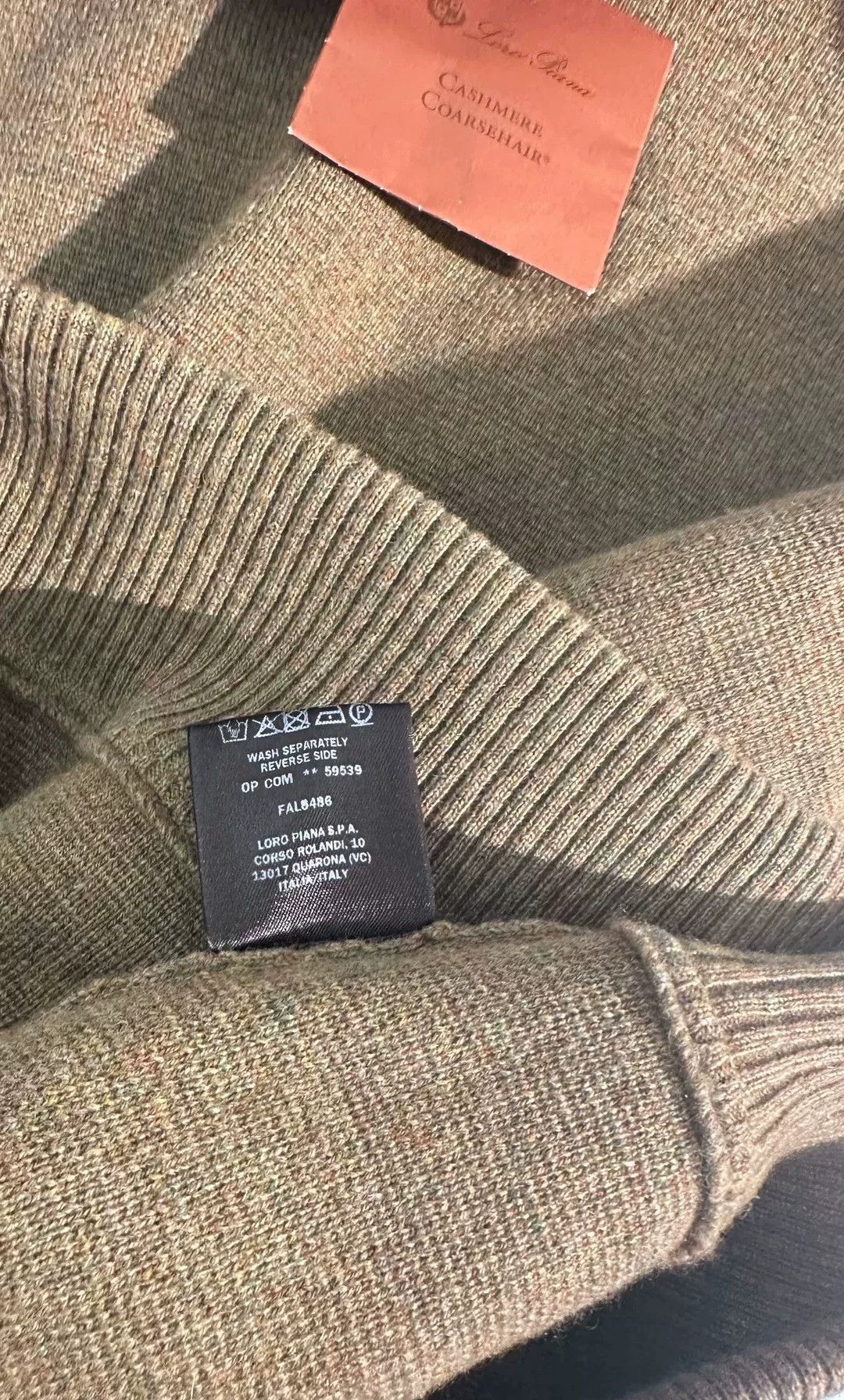 Loro Piana Loro Piana Men's Cashmere Knit Sweater Size US M / EU 48-50 / 2 - 8 Thumbnail
