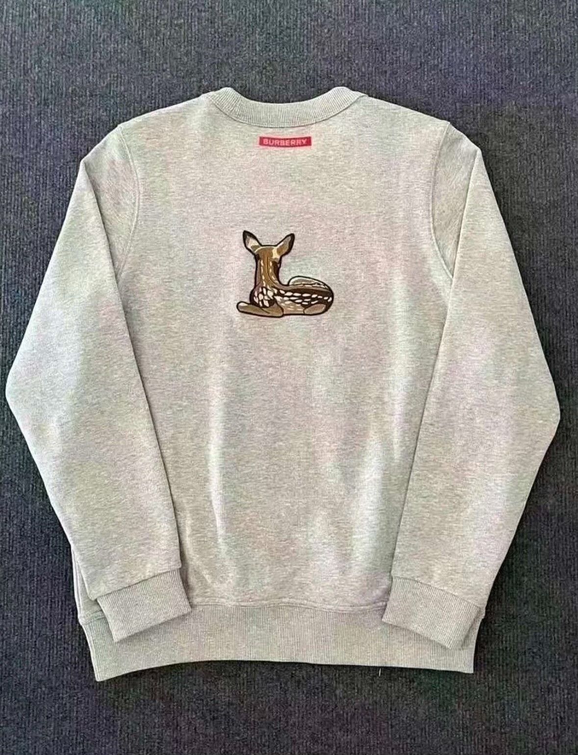 Burberry Burberry Women's Deer Embroidered Sweatshirt Size M / US 6-8 / IT 42-44 - 6 Thumbnail