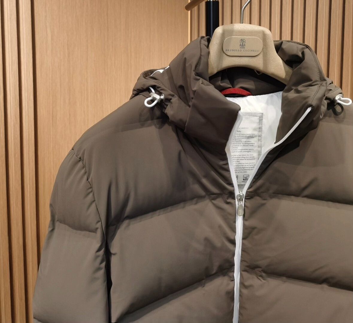 Brunello Cucinelli Brunello Cucinelli Men's Down Jacket Size US M / EU 48-50 / 2 - 5 Thumbnail
