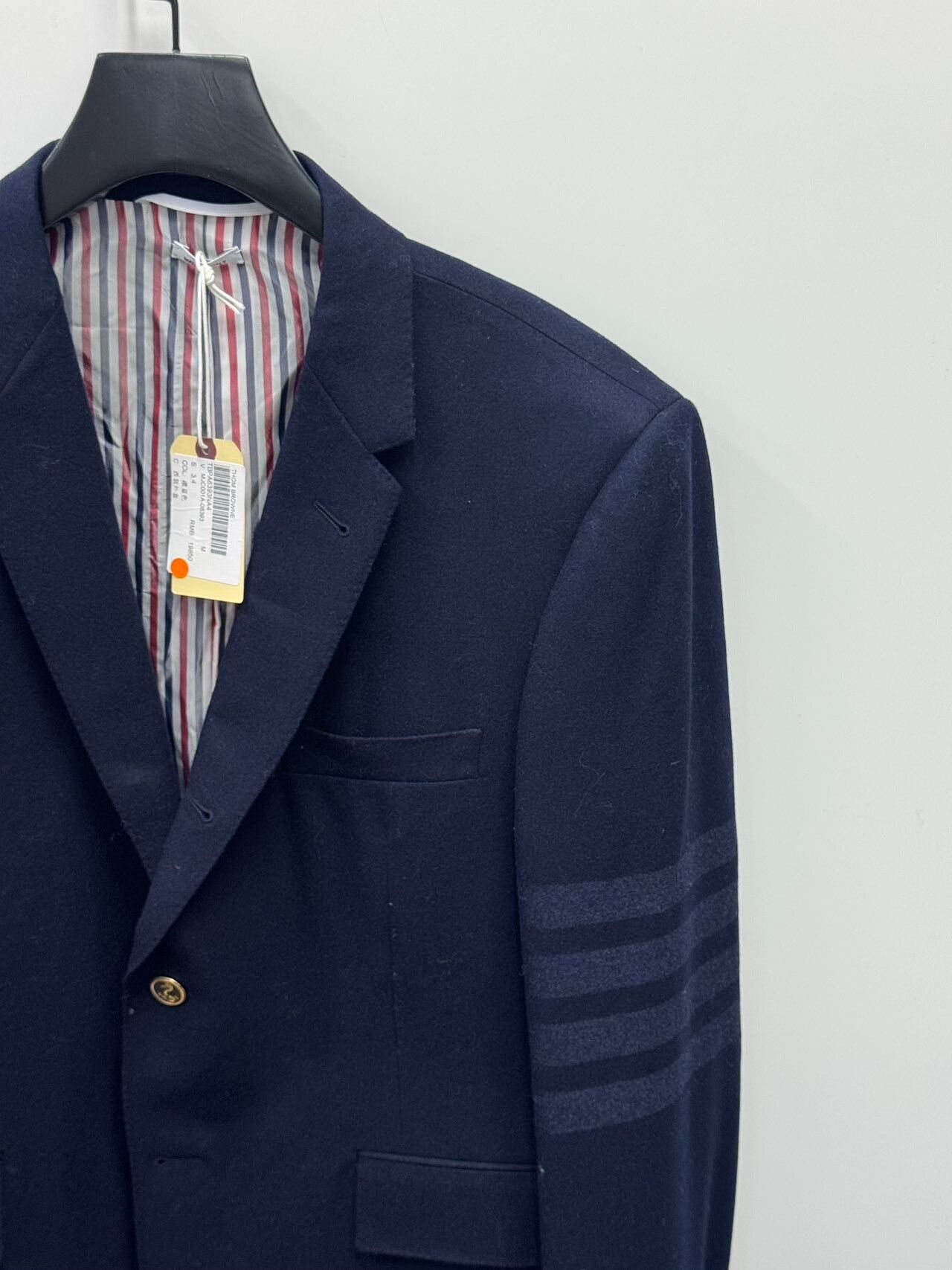 Thom Browne Thom Browne Men's Four Stripe Blazer Size US M / EU 48-50 / 2 - 9 Thumbnail