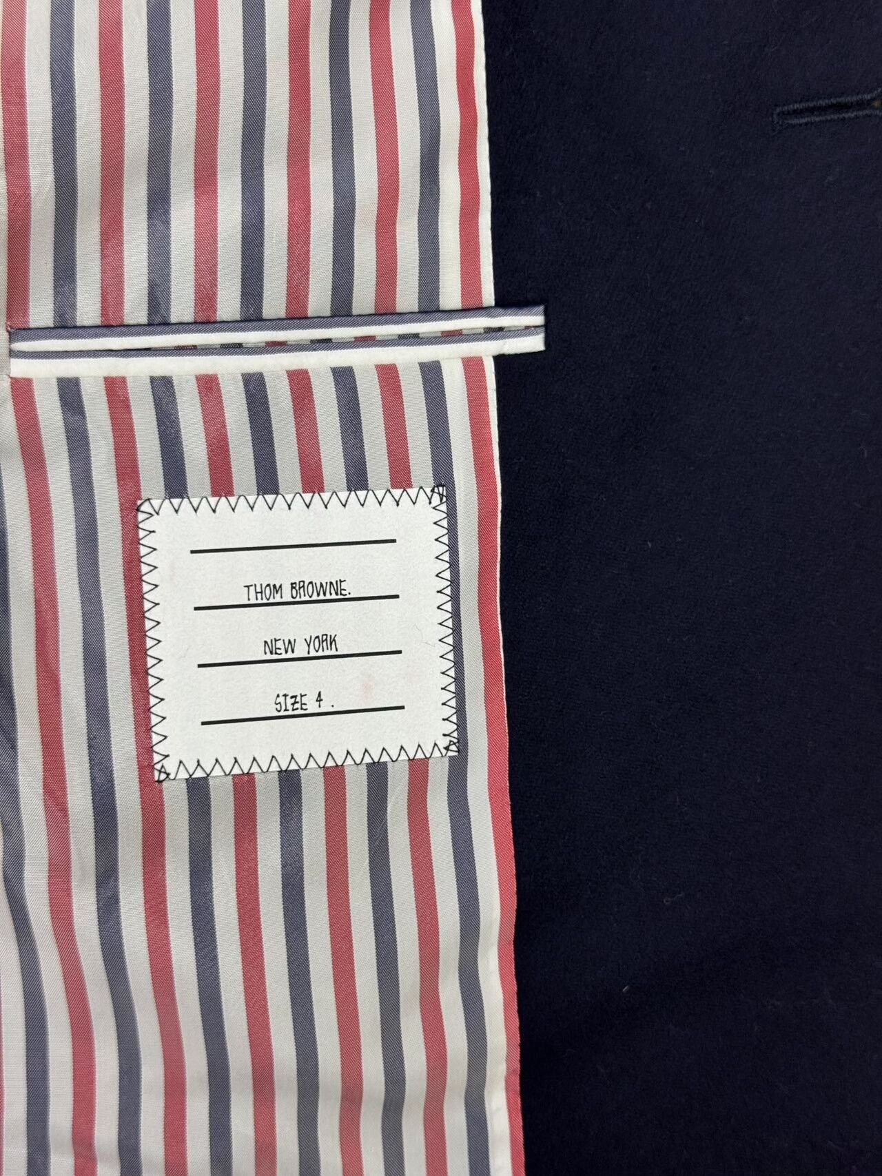 Thom Browne Thom Browne Men's Four Stripe Blazer Size US M / EU 48-50 / 2 - 8 Thumbnail