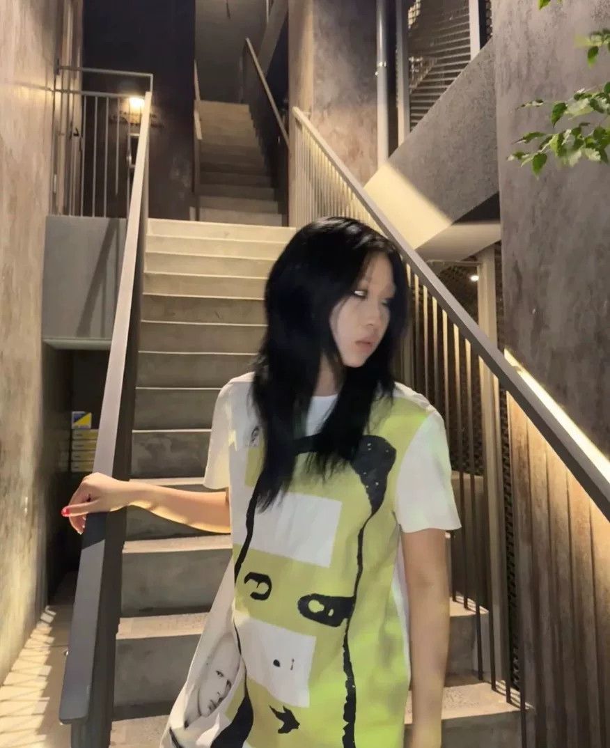 Rick Owens Drkshdw Rick Owens White Short Sleeve Tee Size US S / EU 44-46 / 1 - 4 Thumbnail