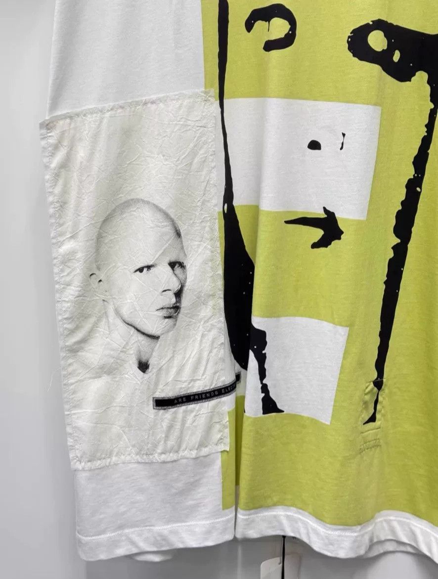 Rick Owens Drkshdw Rick Owens White Short Sleeve Tee Size US S / EU 44-46 / 1 - 3 Thumbnail