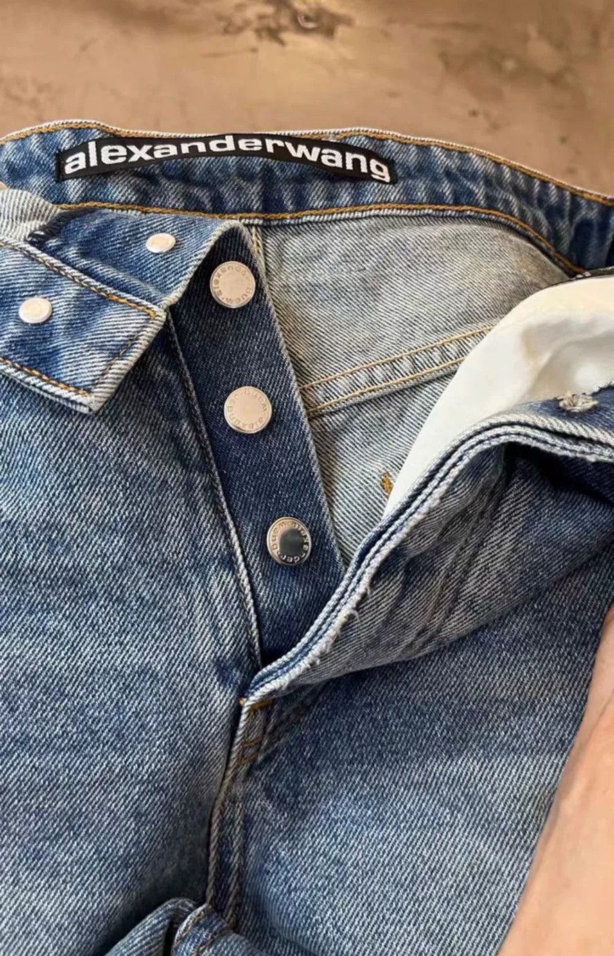 Alexander Wang Alexander Wang Denim Shorts Size 27 Size 27" / US 4 / IT 40 - 8 Thumbnail