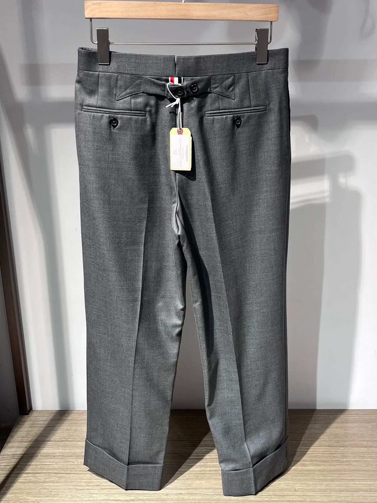 Thom Browne Thom Browne Gray Trousers Size 40 42 Size 42" / US 20 - 4 Thumbnail