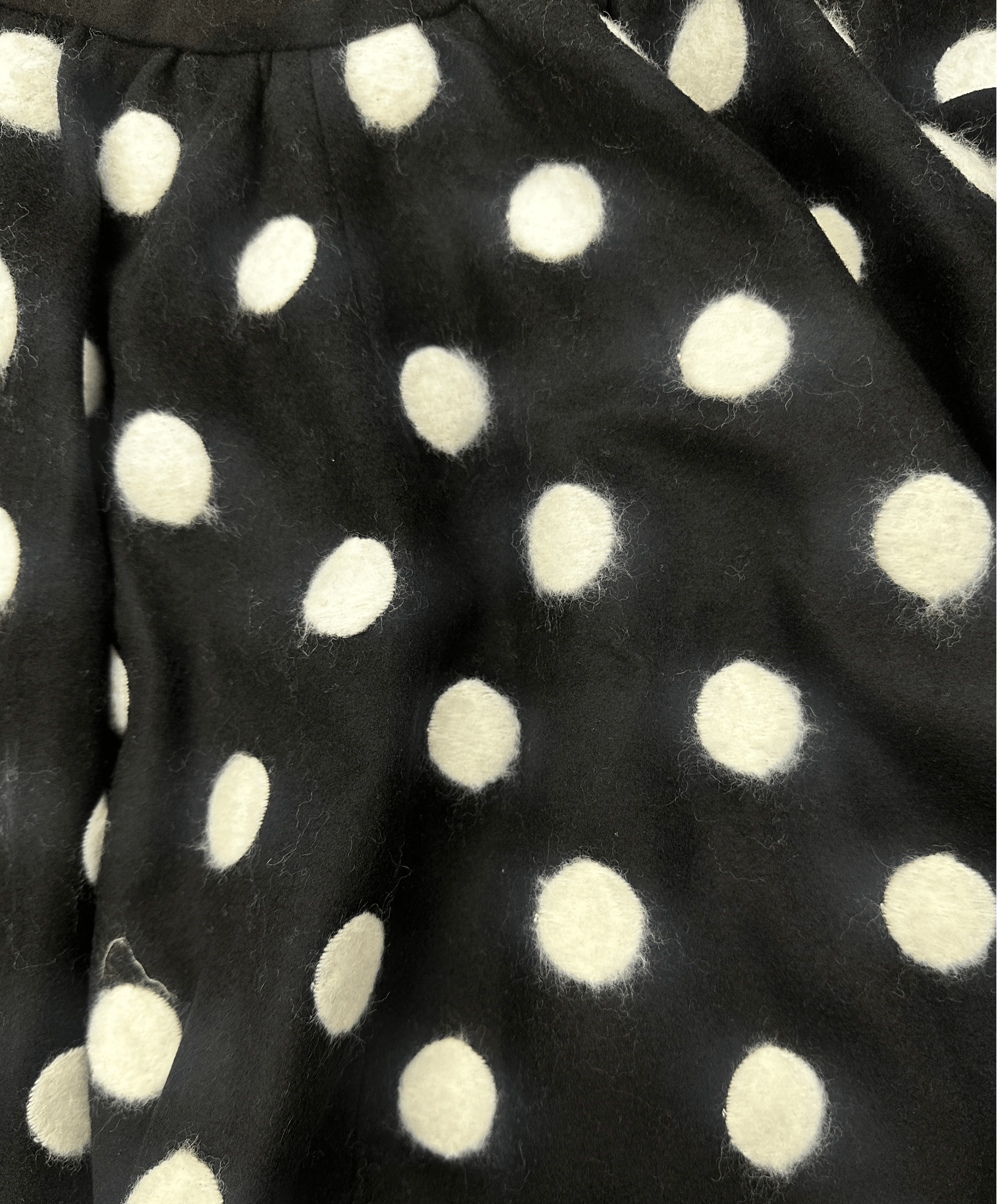 Rochas Rochas Polka Dot Pleated Mini Skirt Size 38" / US 16 / IT 52 - 3 Thumbnail