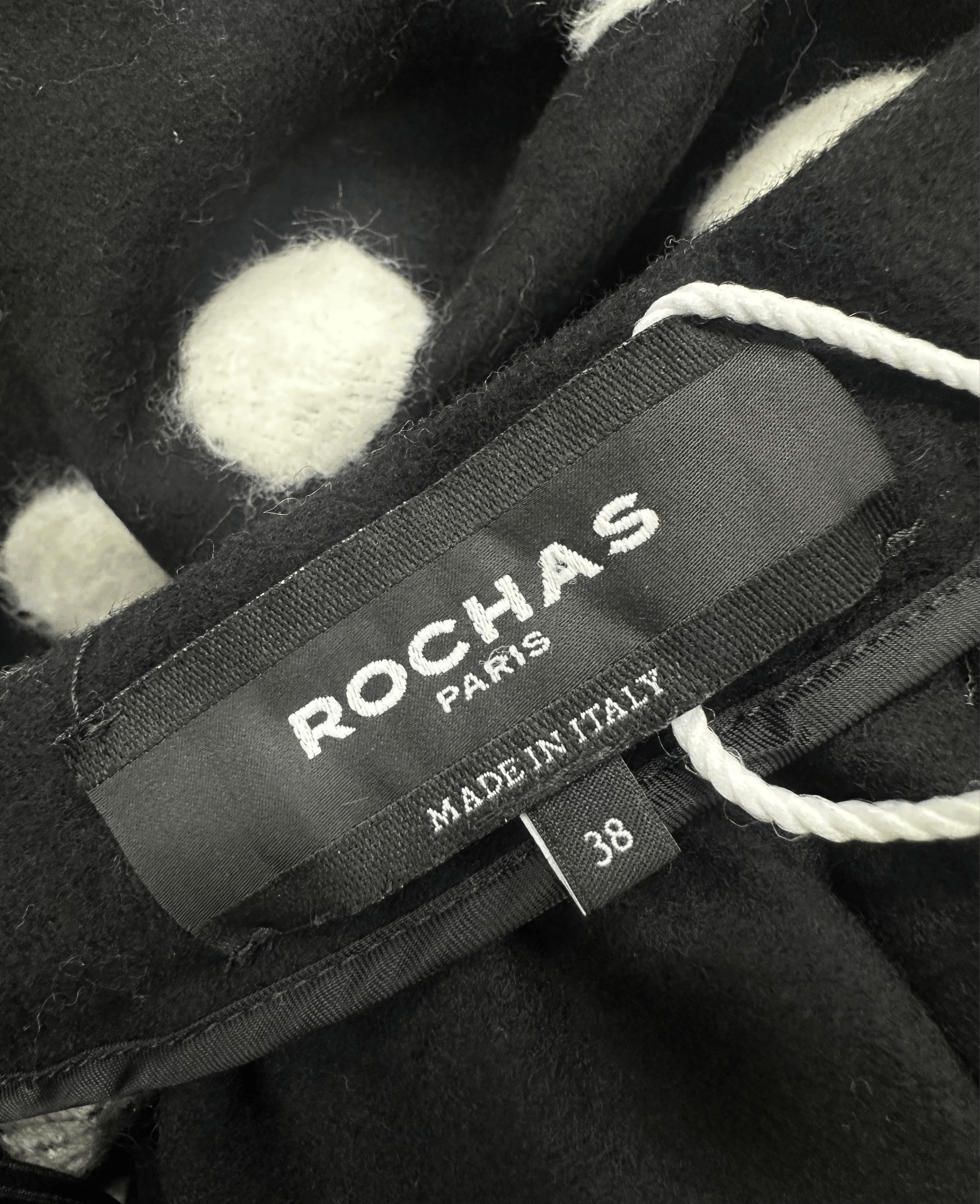 Rochas Rochas Polka Dot Pleated Mini Skirt Size 38" / US 16 / IT 52 - 4 Thumbnail