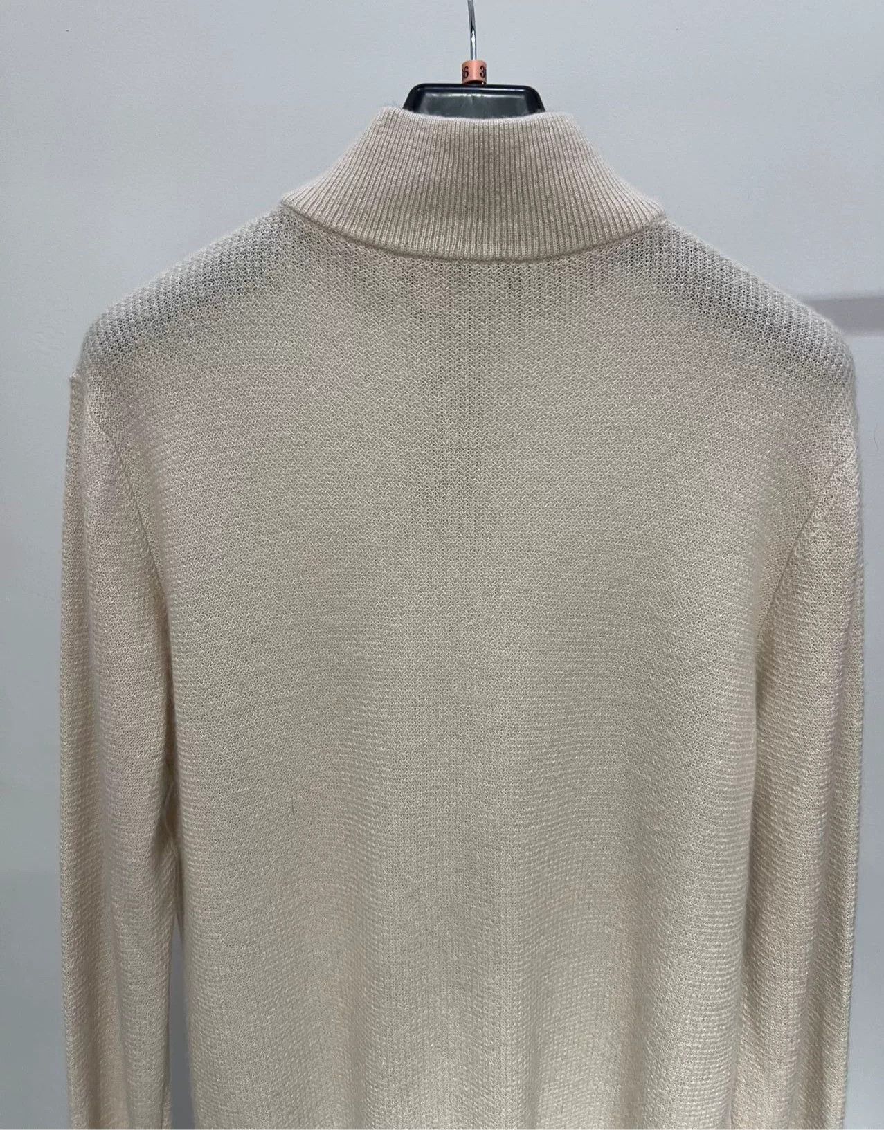 Loro Piana Loro Piana Men's Half-Zip Knit Sweater Size US L / EU 52-54 / 3 - 6 Thumbnail