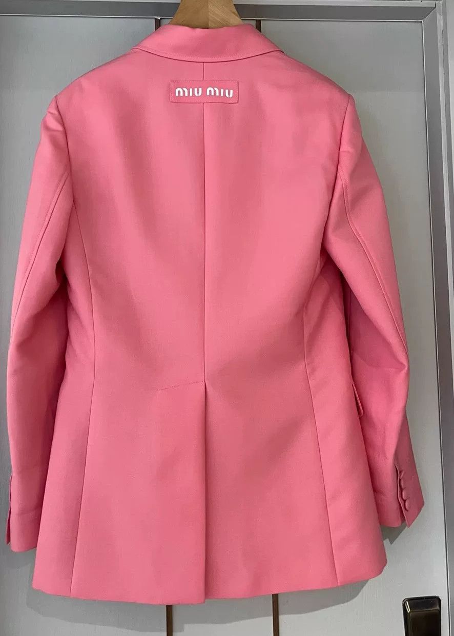 Miu Miu MiuMiu Pink Women's Suit Jacket Size S / US 4 / IT 40 - 2 Thumbnail