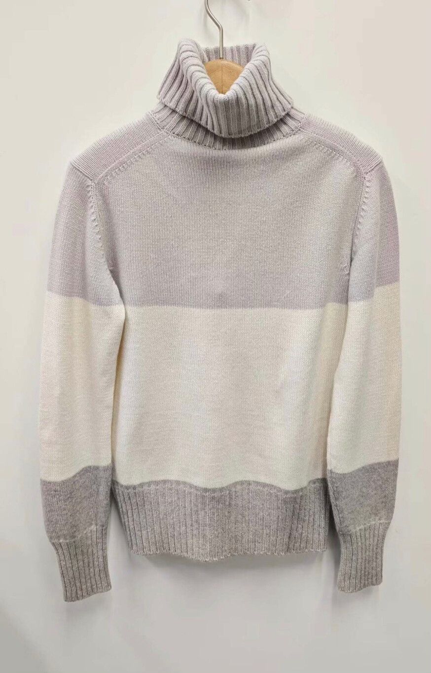 Colombo Classic Cashmere Turtleneck Sweater Size S / US 4 / IT 40 - 2 Thumbnail