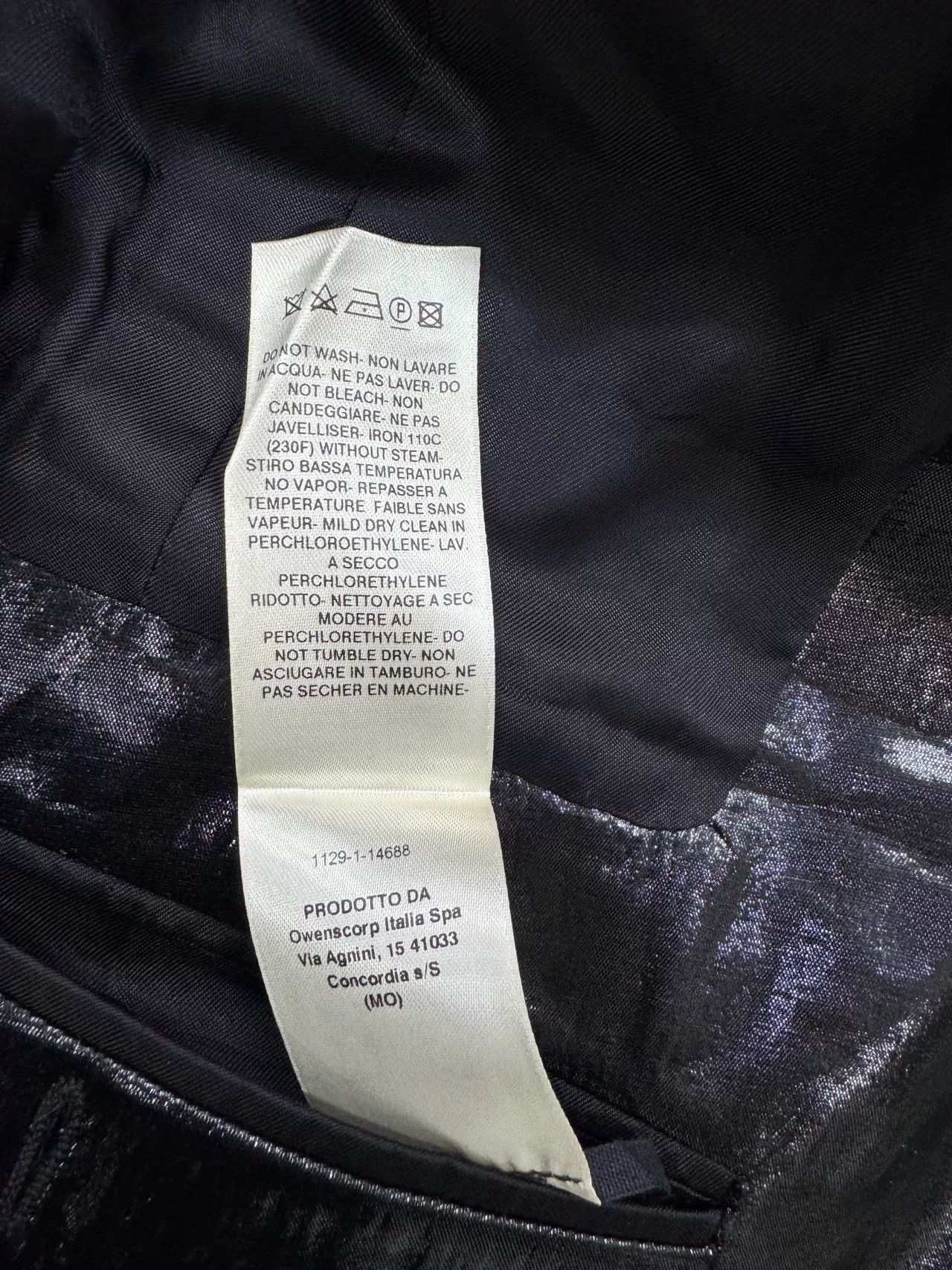 Rick Owens Rick Owens Glossy Suit Jacket Size US XXS / EU 40 - 9 Thumbnail