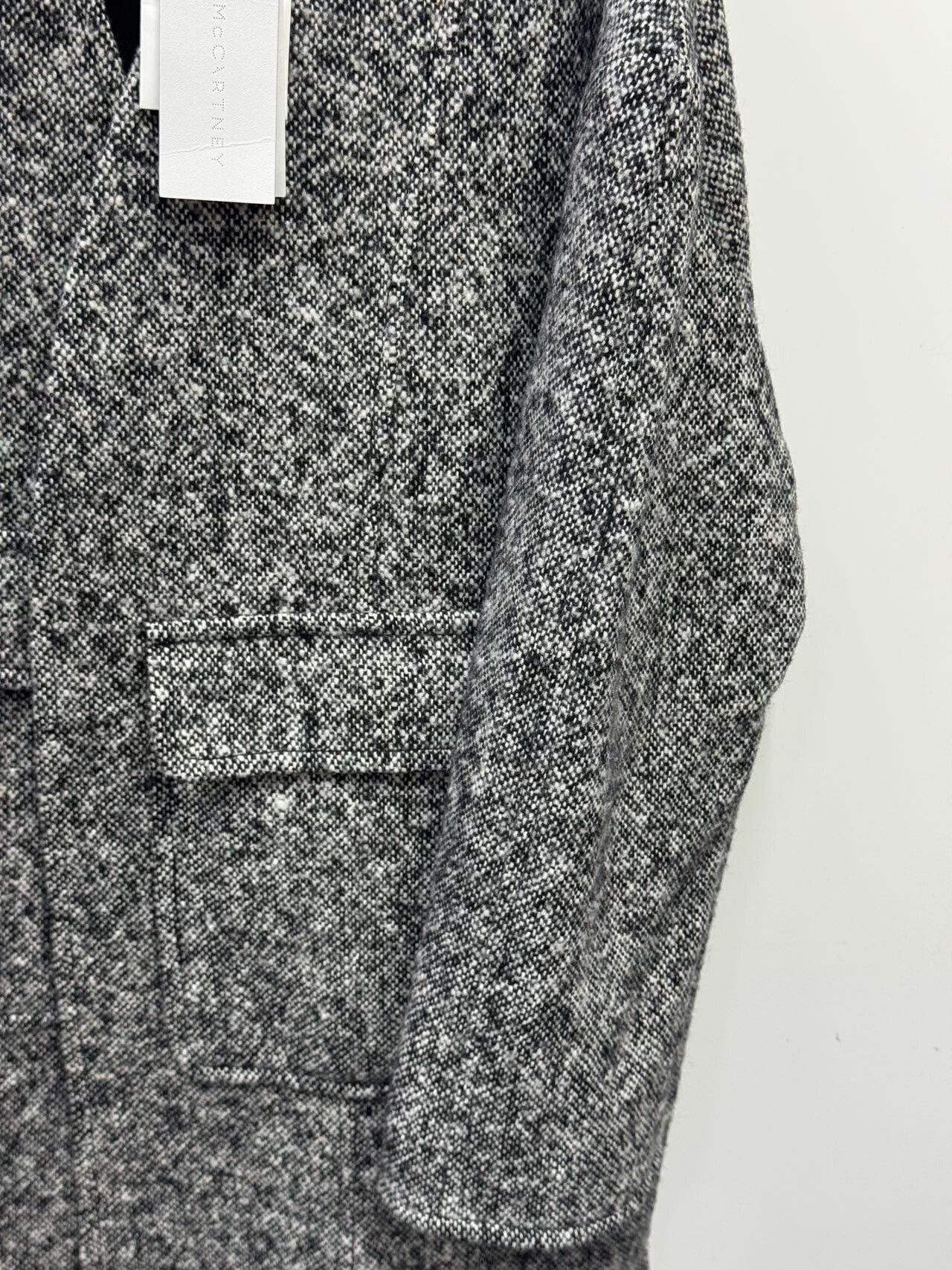 Stella McCartney Stella McCartney Women's Gray Coat Size S / US 4 / IT 40 - 4 Thumbnail