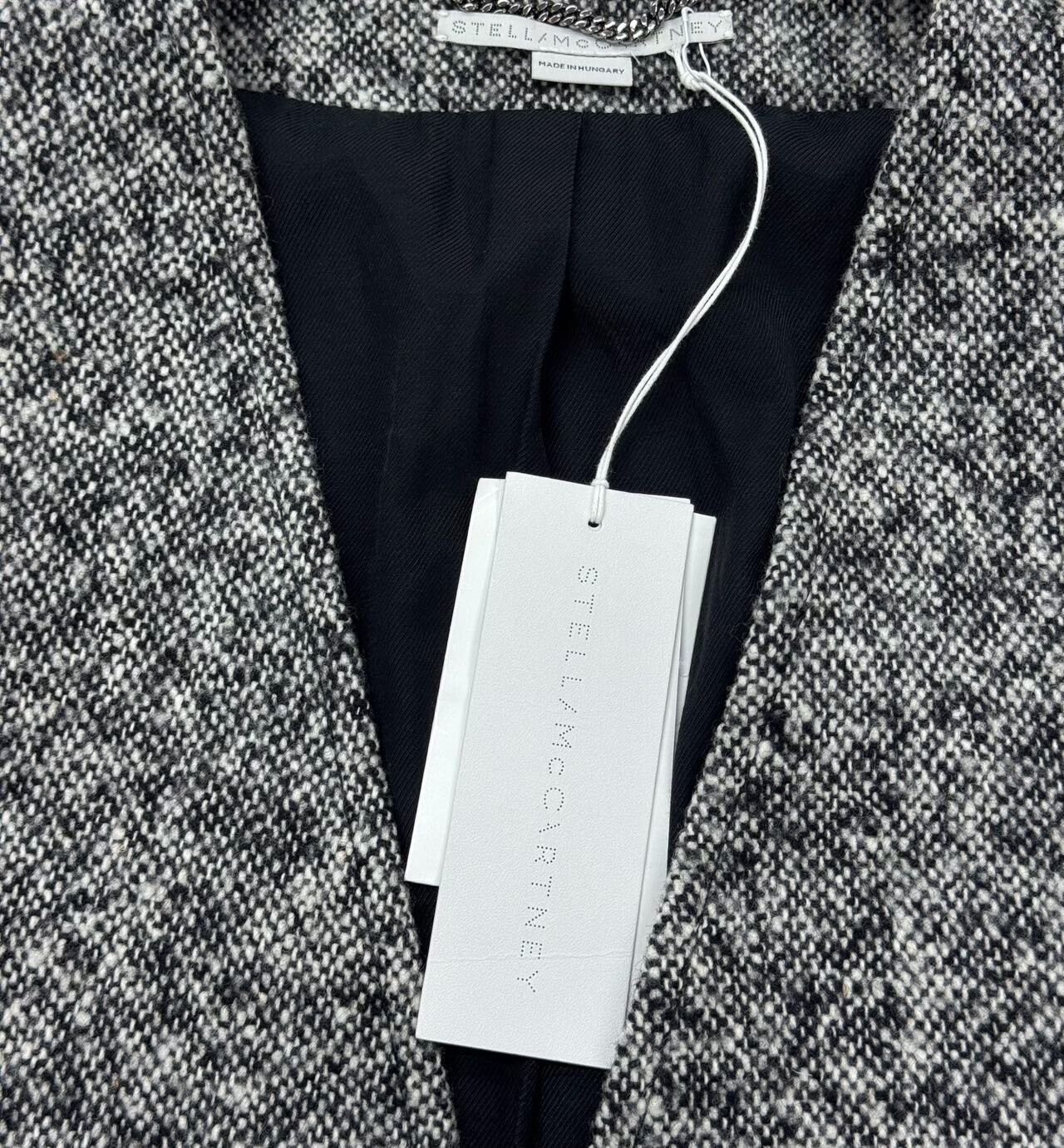 Stella McCartney Stella McCartney Women's Gray Coat Size S / US 4 / IT 40 - 6 Thumbnail