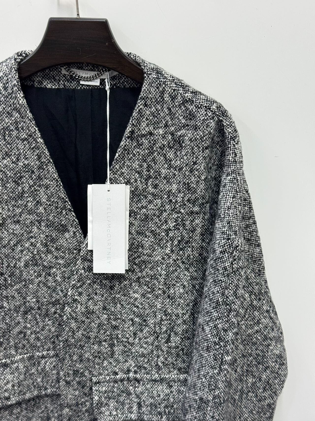 Stella McCartney Stella McCartney Women's Gray Coat Size S / US 4 / IT 40 - 3 Thumbnail