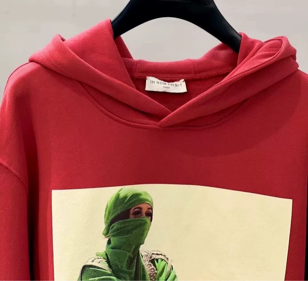 Ih Nom Uh Nit IH NOM UH NIT Red Hoodie Size US L / EU 52-54 / 3 - 4 Thumbnail