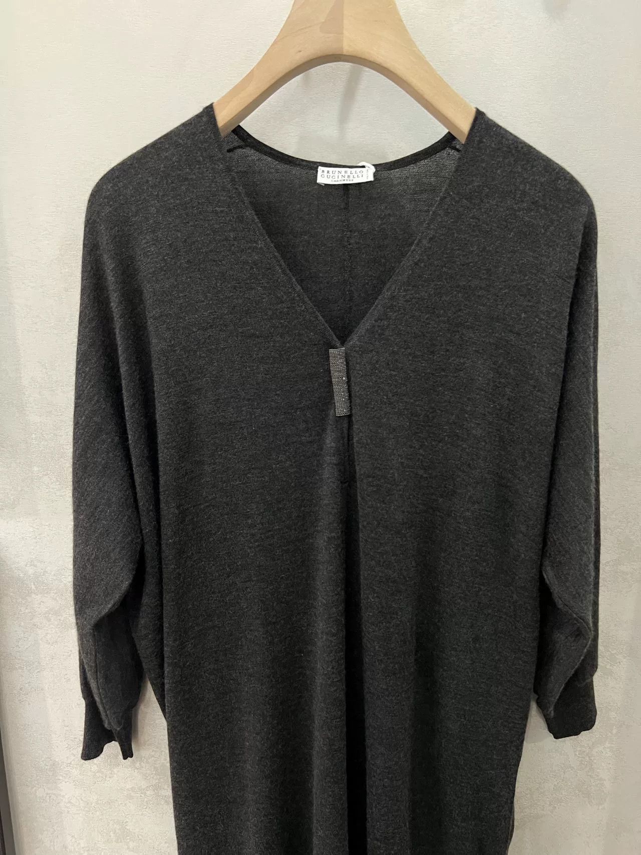 Brunello Cucinelli Brunello Cucinelli Cashmere Maxi Dress Size S / US 4 / IT 40 - 3 Thumbnail
