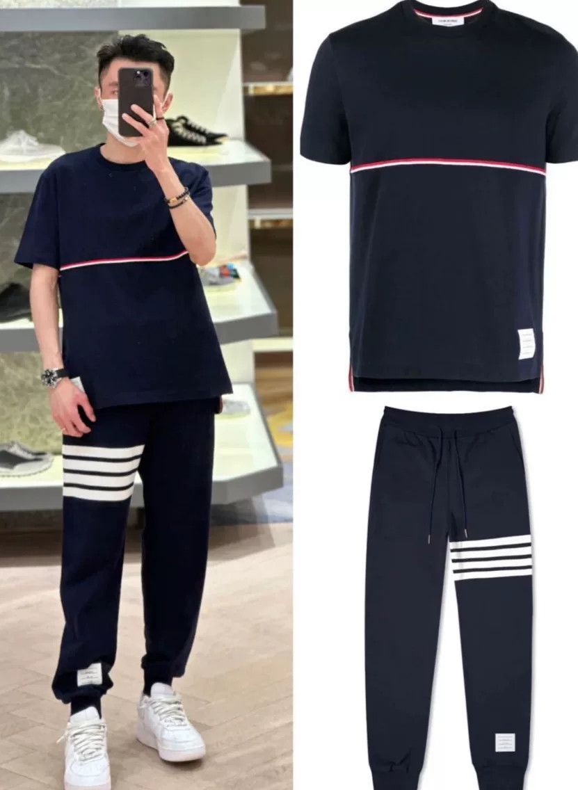 Thom Browne Thom Browne Short Sleeve T-shirt Size US S / EU 44-46 / 1 - 8 Thumbnail