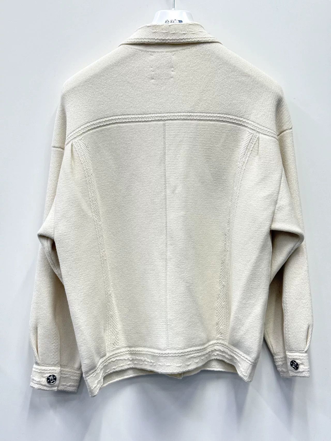 Barrie Barrie Neutral Cashmere Jacket Coat Size XS / US 0-2 / IT 36-38 - 2 Thumbnail