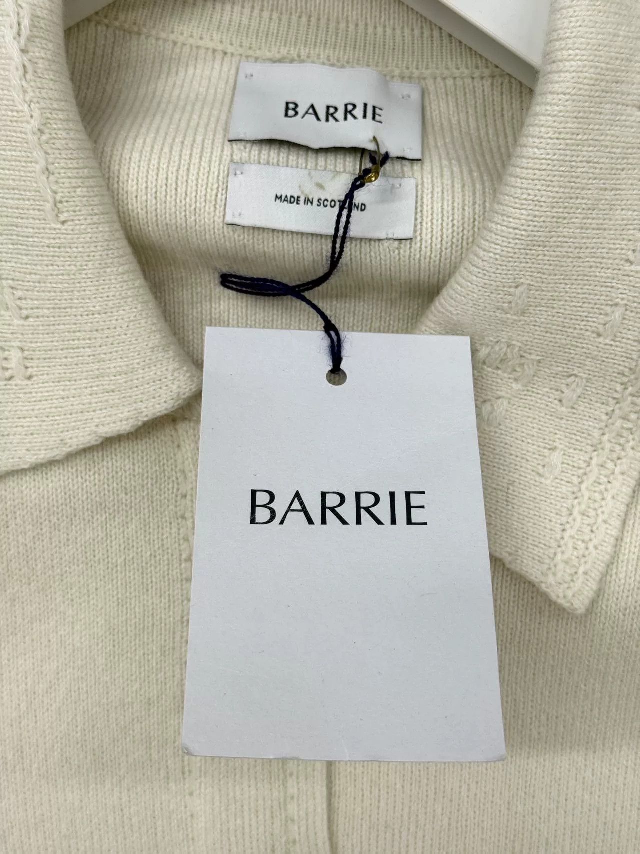 Barrie Barrie Neutral Cashmere Jacket Coat Size XS / US 0-2 / IT 36-38 - 7 Thumbnail