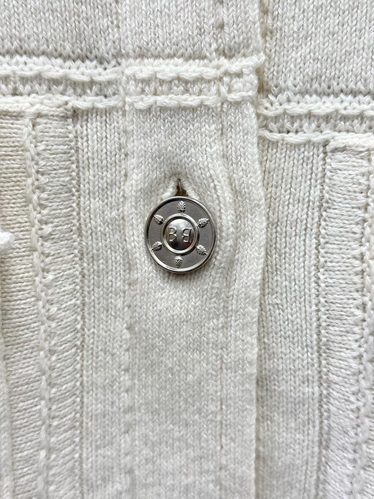 Barrie Barrie Neutral Cashmere Jacket Coat Size XS / US 0-2 / IT 36-38 - 6 Thumbnail