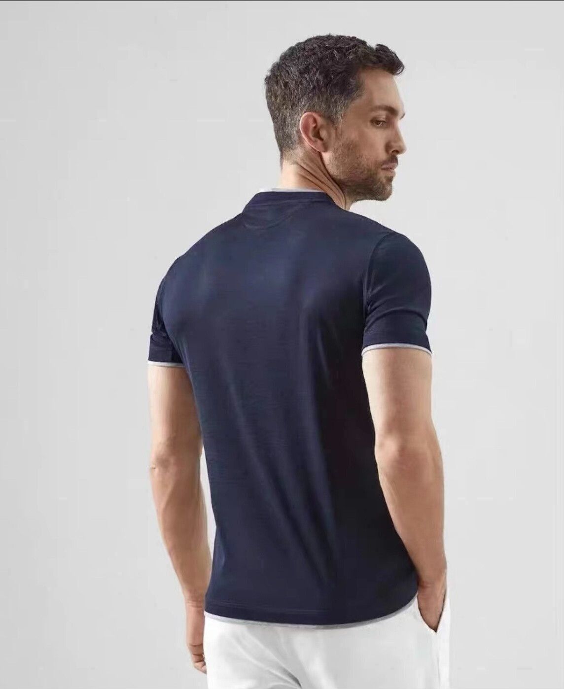 Brunello Cucinelli Men's Short Sleeve T-Shirt