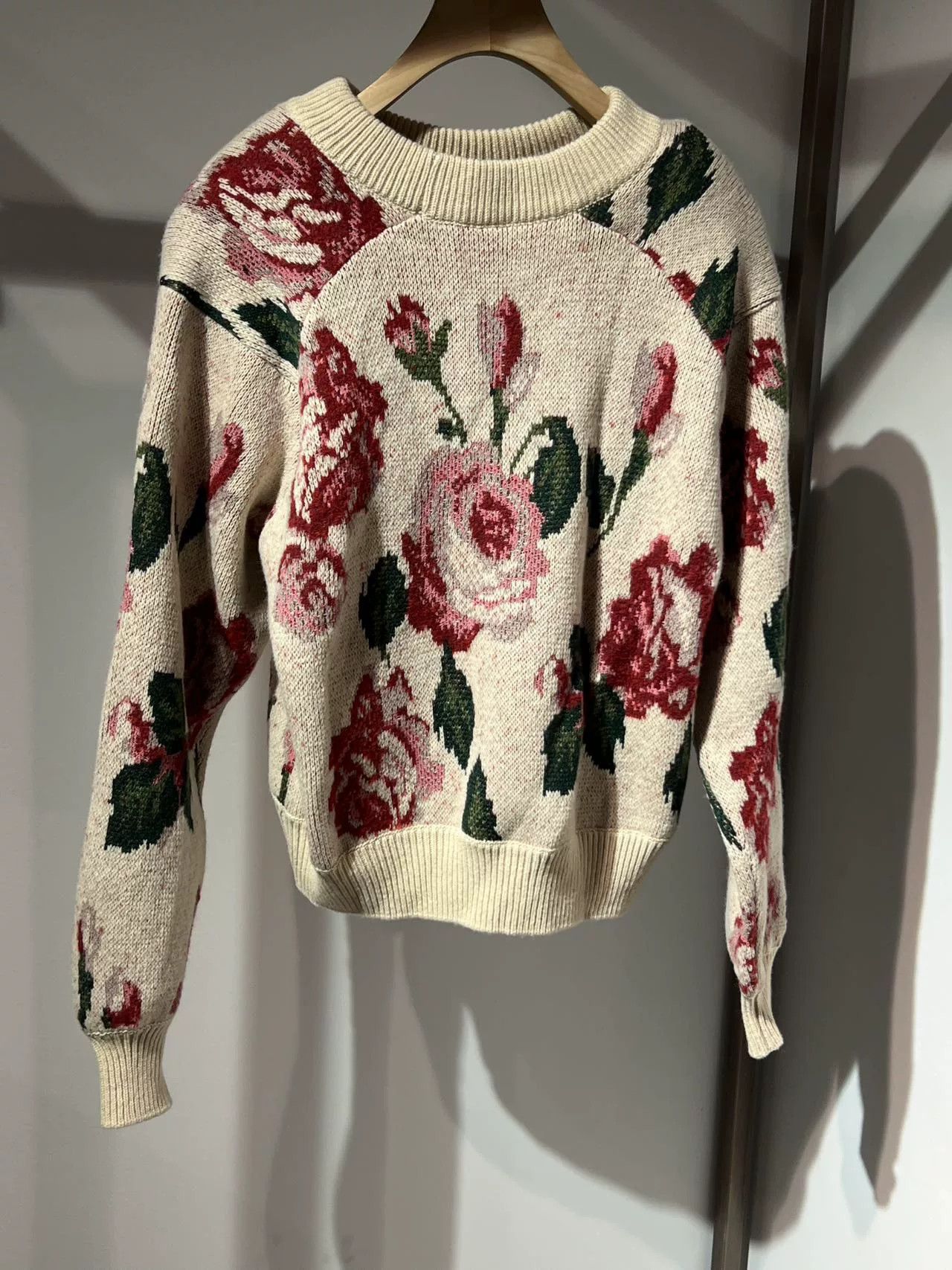 Magda Butrym New Magda Butrym Floral Knit Sweater Size XXS / US 00 / IT 34 - 2 Thumbnail