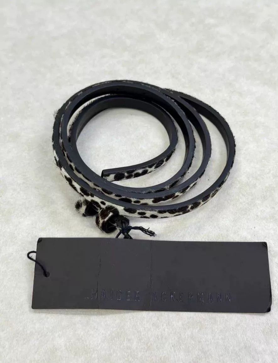 Haider Ackermann Haider Ackermann Leopard Print Belt Size ONE SIZE - 8 Thumbnail