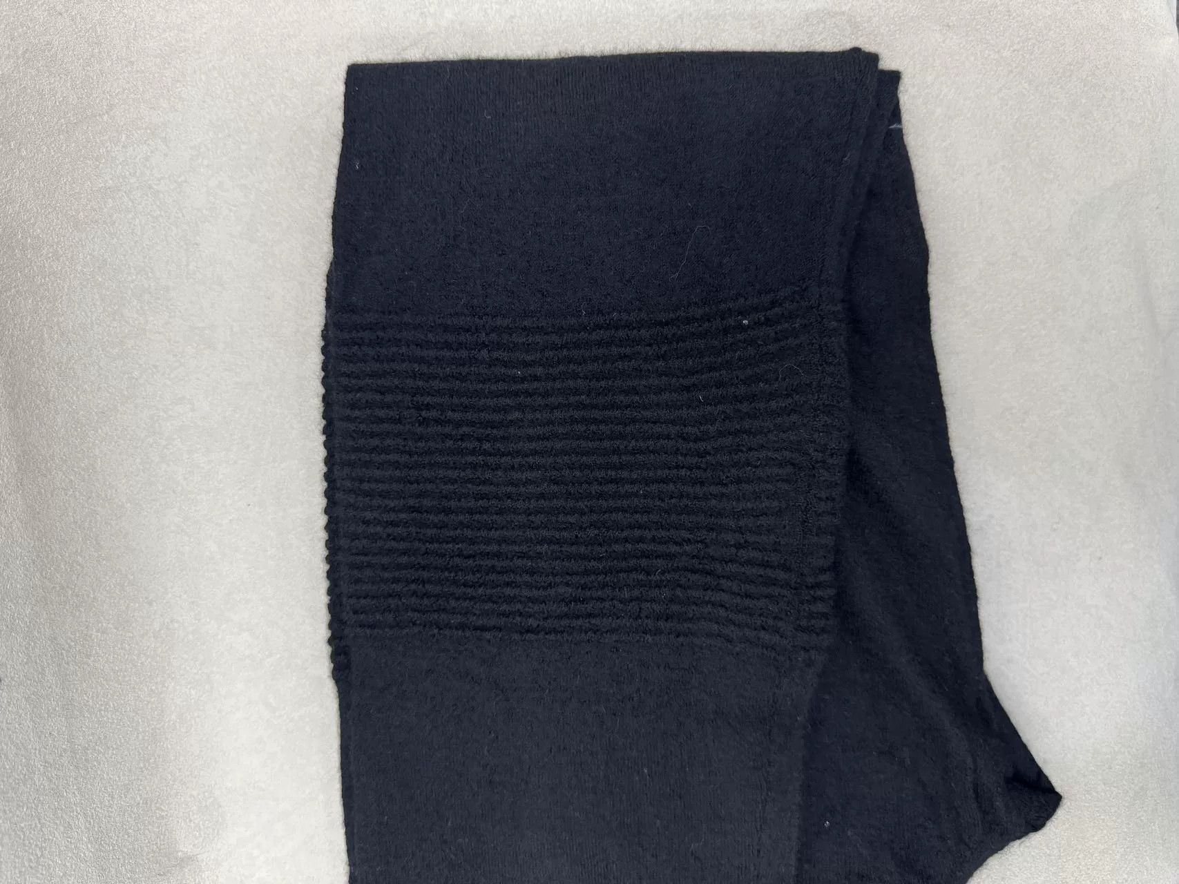 Rick Owens Rick Owens Black Knit Leggings for Women Size 24" / US 00 / IT 34 - 2 Thumbnail