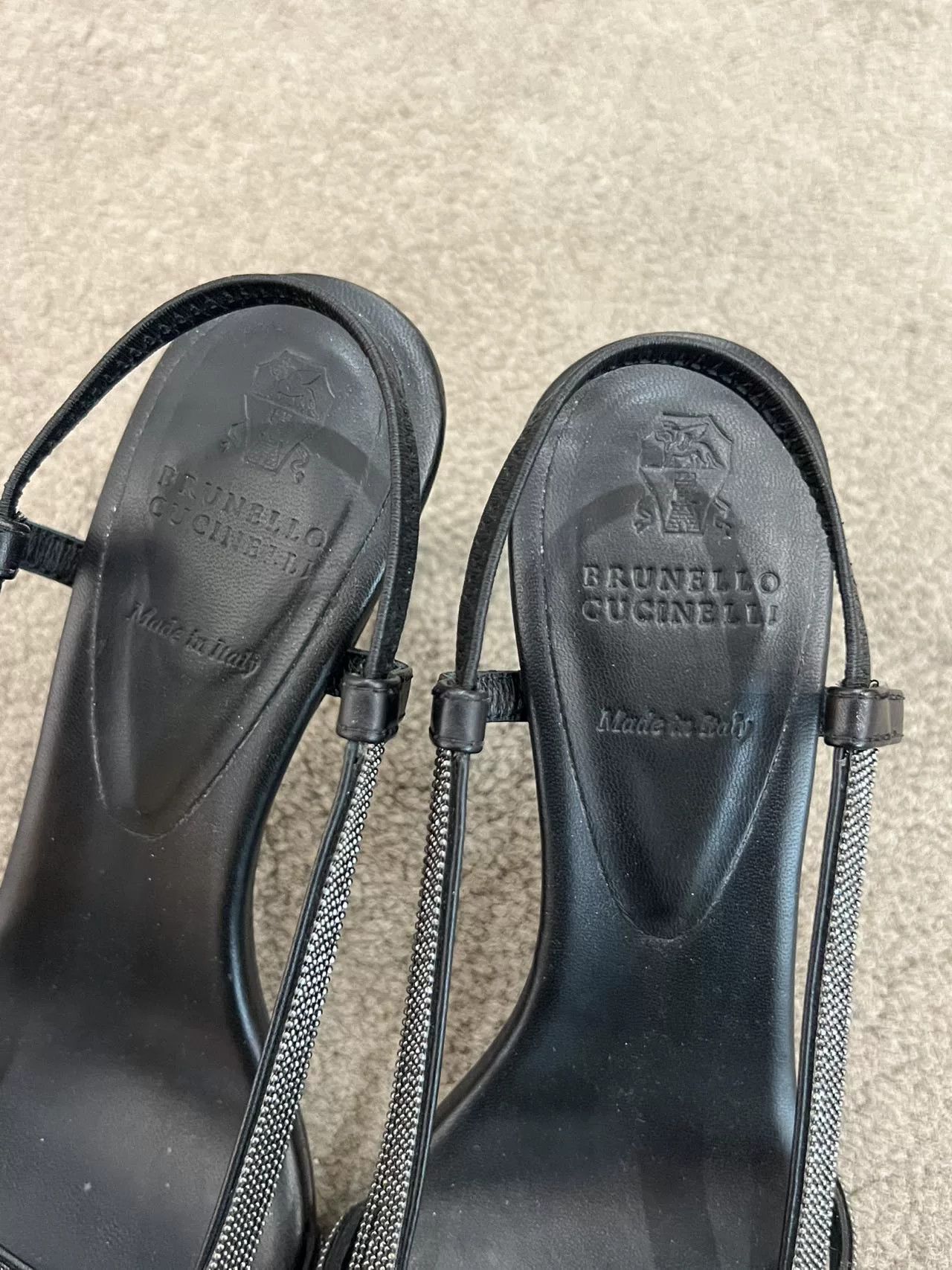 Brunello Cucinelli Brunello Cucinelli Women’s T-Strap Heels Size US 4 / IT 34 - 5 Thumbnail