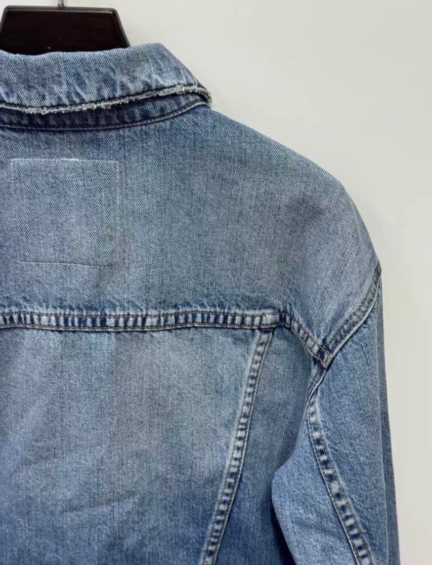 MOTHER MOTHER Women's Denim Jacket Size S / US 4 / IT 40 - 5 Thumbnail