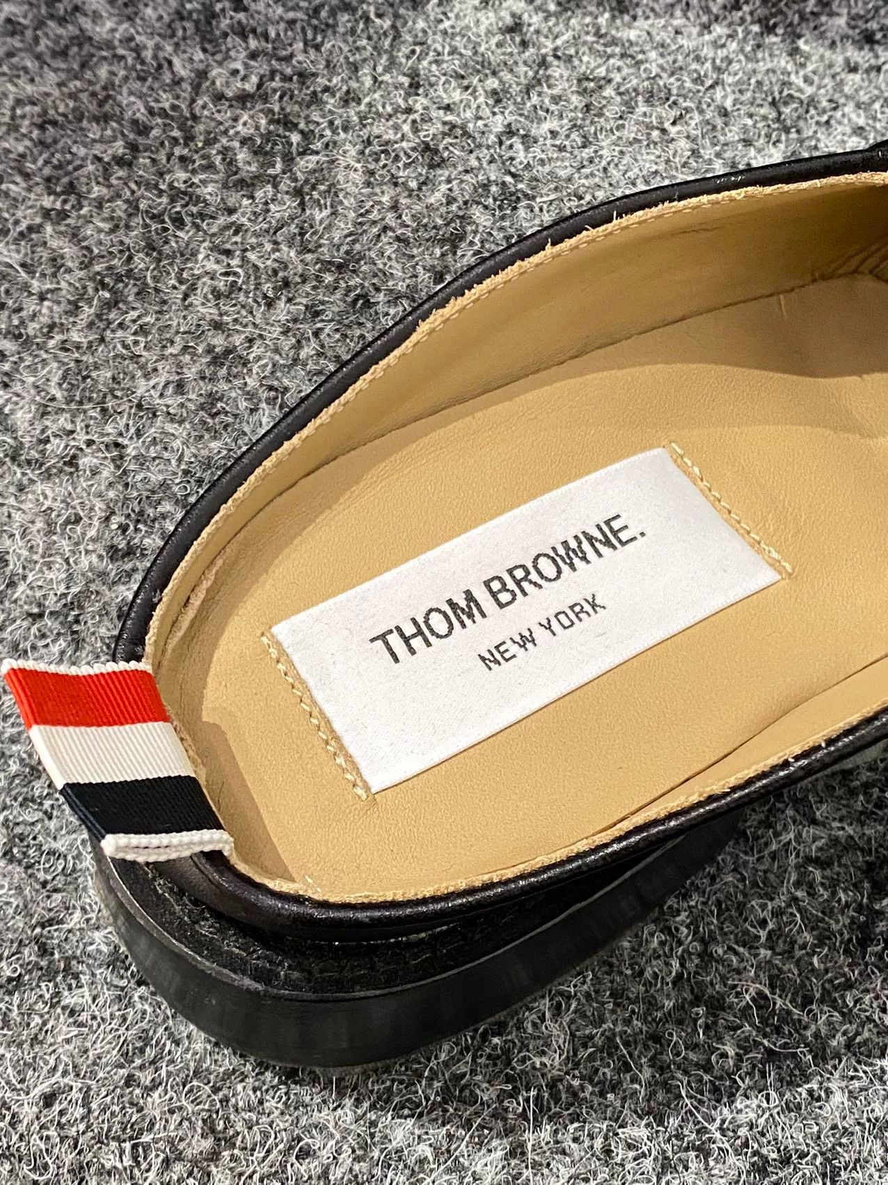 Thom Browne Thom Browne Basic Loafers Black Leather Size US 5.5 / EU 38 - 5 Thumbnail