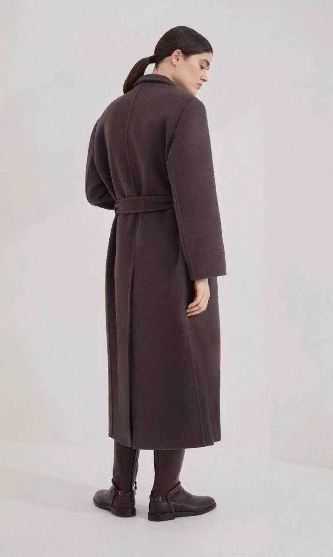 Brunello Cucinelli Brunello Cucinelli Women's Collar Coat Size S / US 4 / IT 40 - 5 Thumbnail