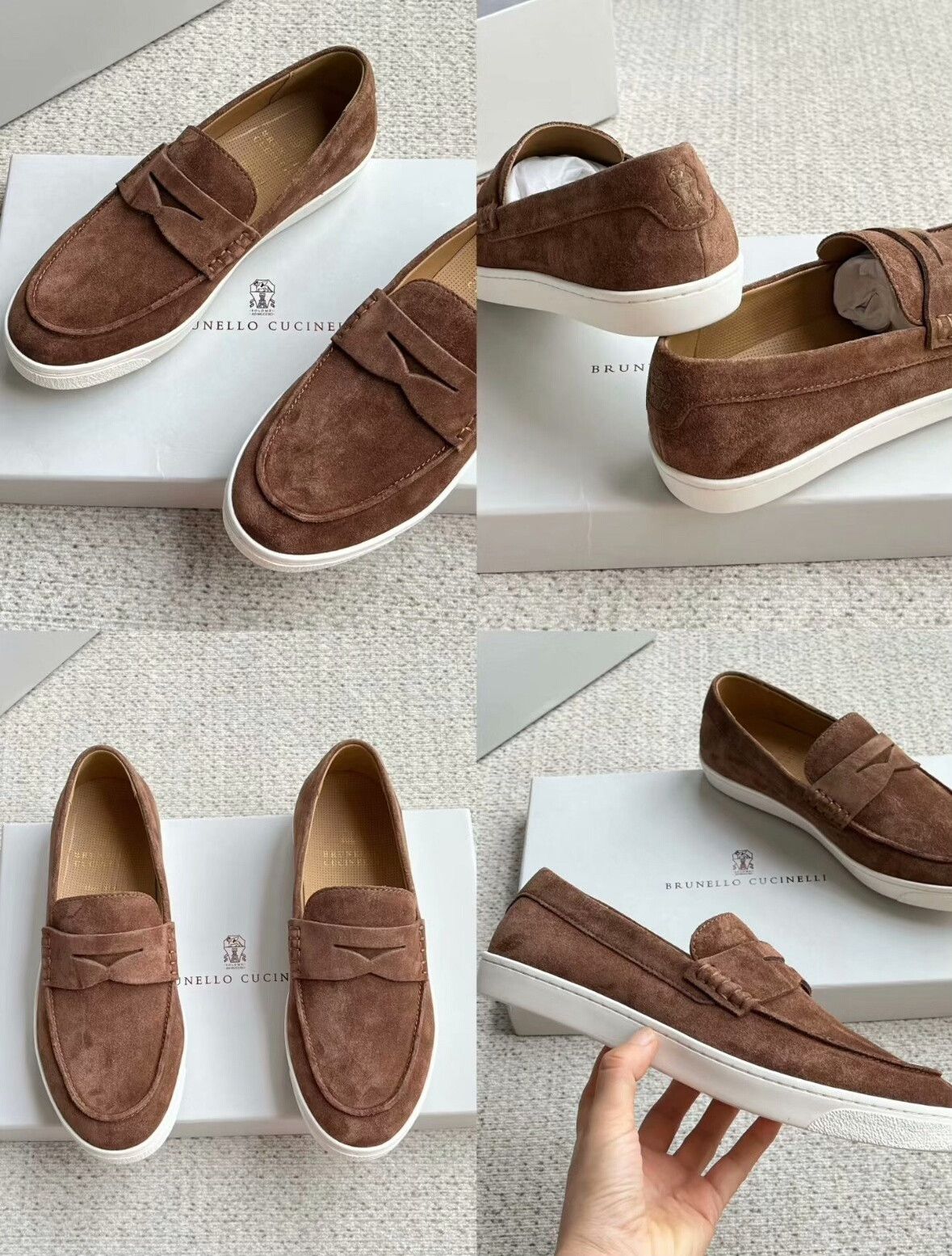 Brunello Cucinelli Brunello Cucinelli Men's Suede Casual Shoes Size US 6 / EU 39 - 2 Thumbnail