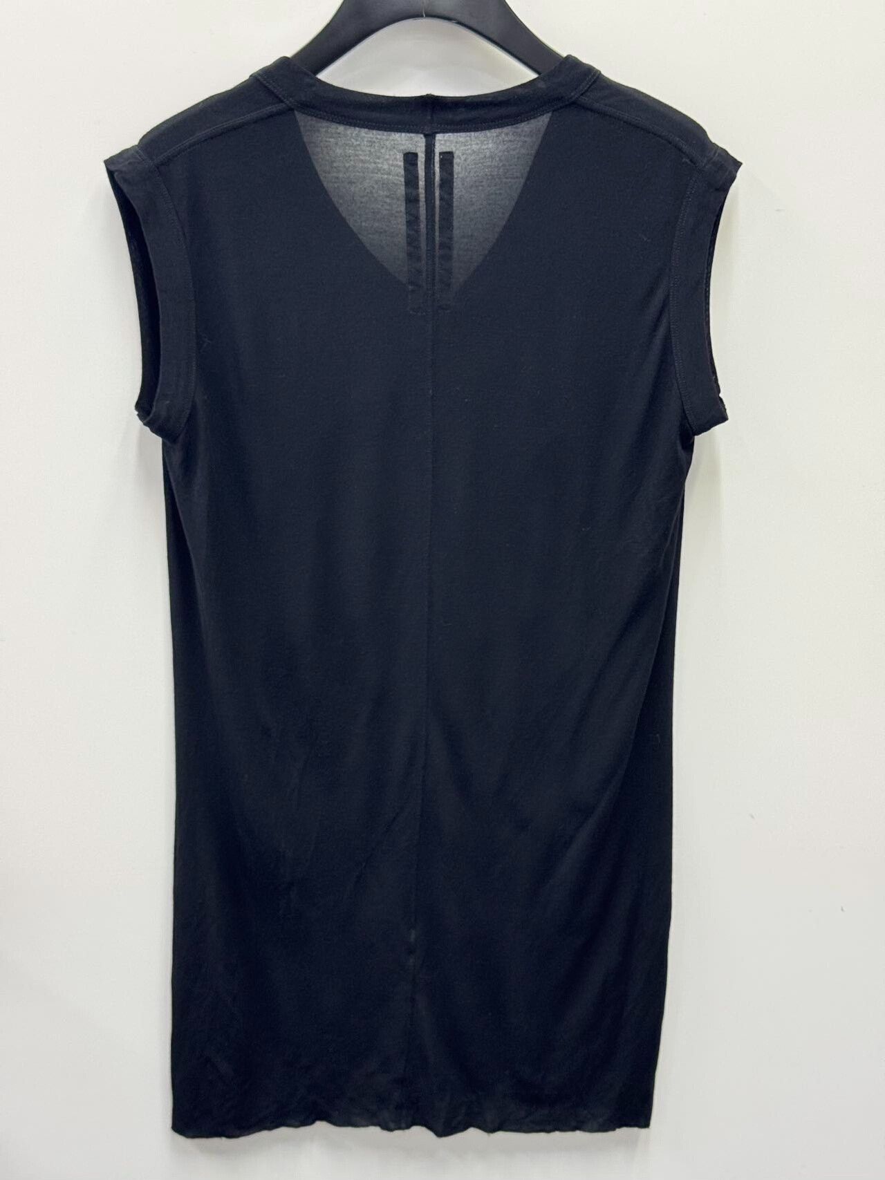 Rick Owens Rick Owens Black V-Neck Sleeveless Top Size US XS / EU 42 / 0 - 2 Thumbnail