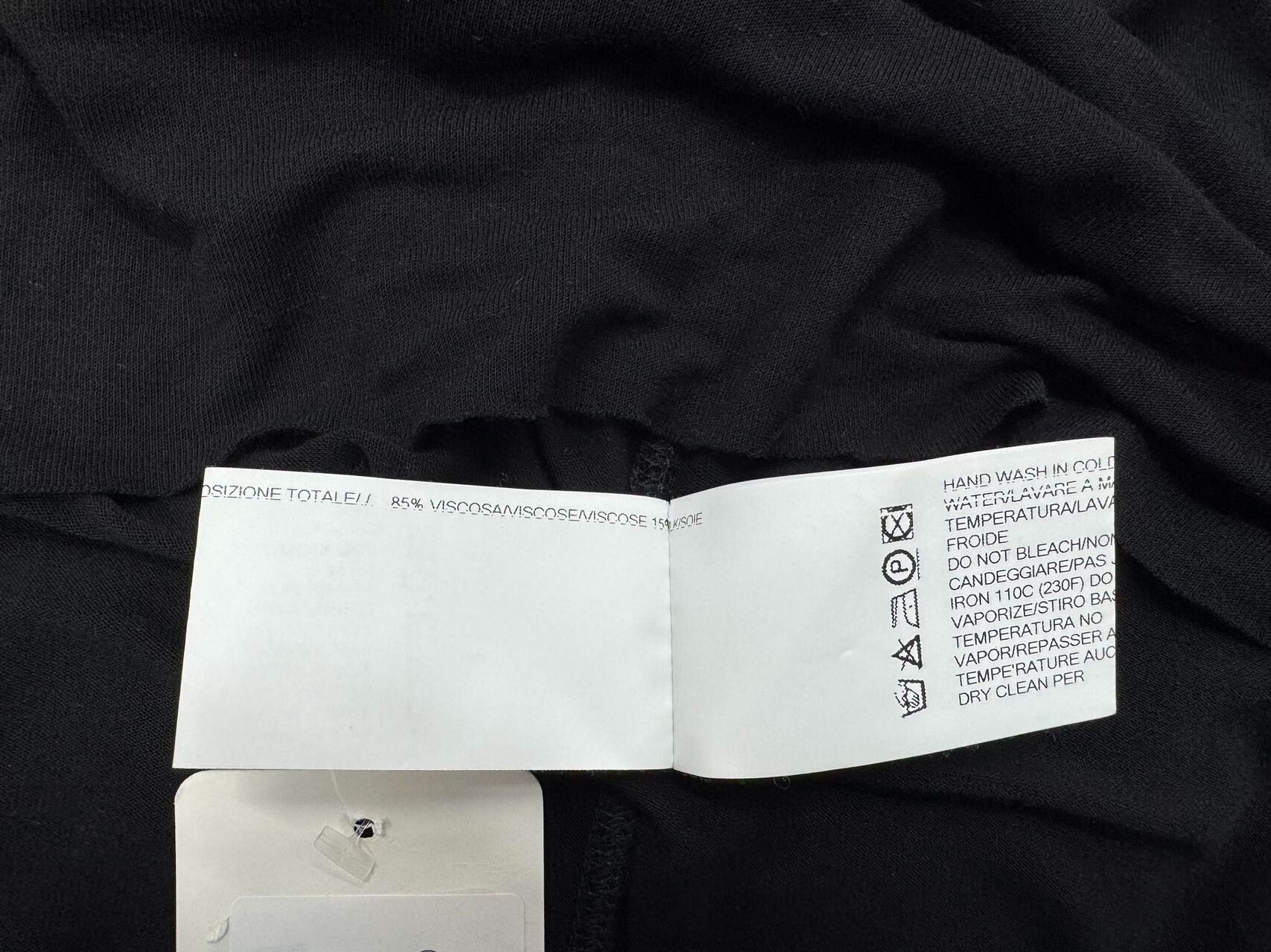 Rick Owens Rick Owens Black V-Neck Sleeveless Top Size US XS / EU 42 / 0 - 8 Thumbnail