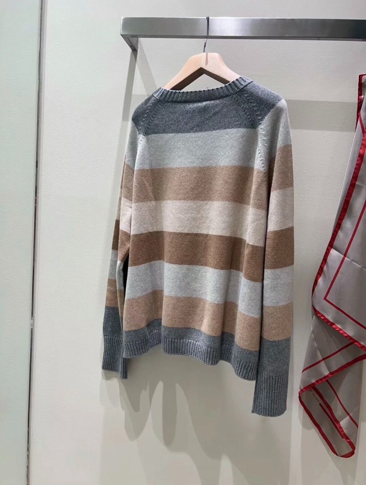 Loro Piana Loro Piana Striped Cashmere Sweater Size S / US 4 / IT 40 - 4 Thumbnail