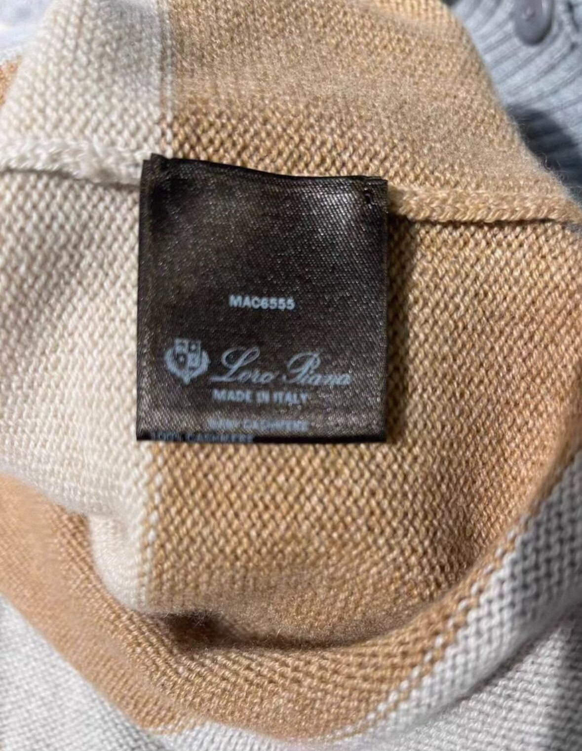Loro Piana Loro Piana Striped Cashmere Sweater Size S / US 4 / IT 40 - 7 Thumbnail