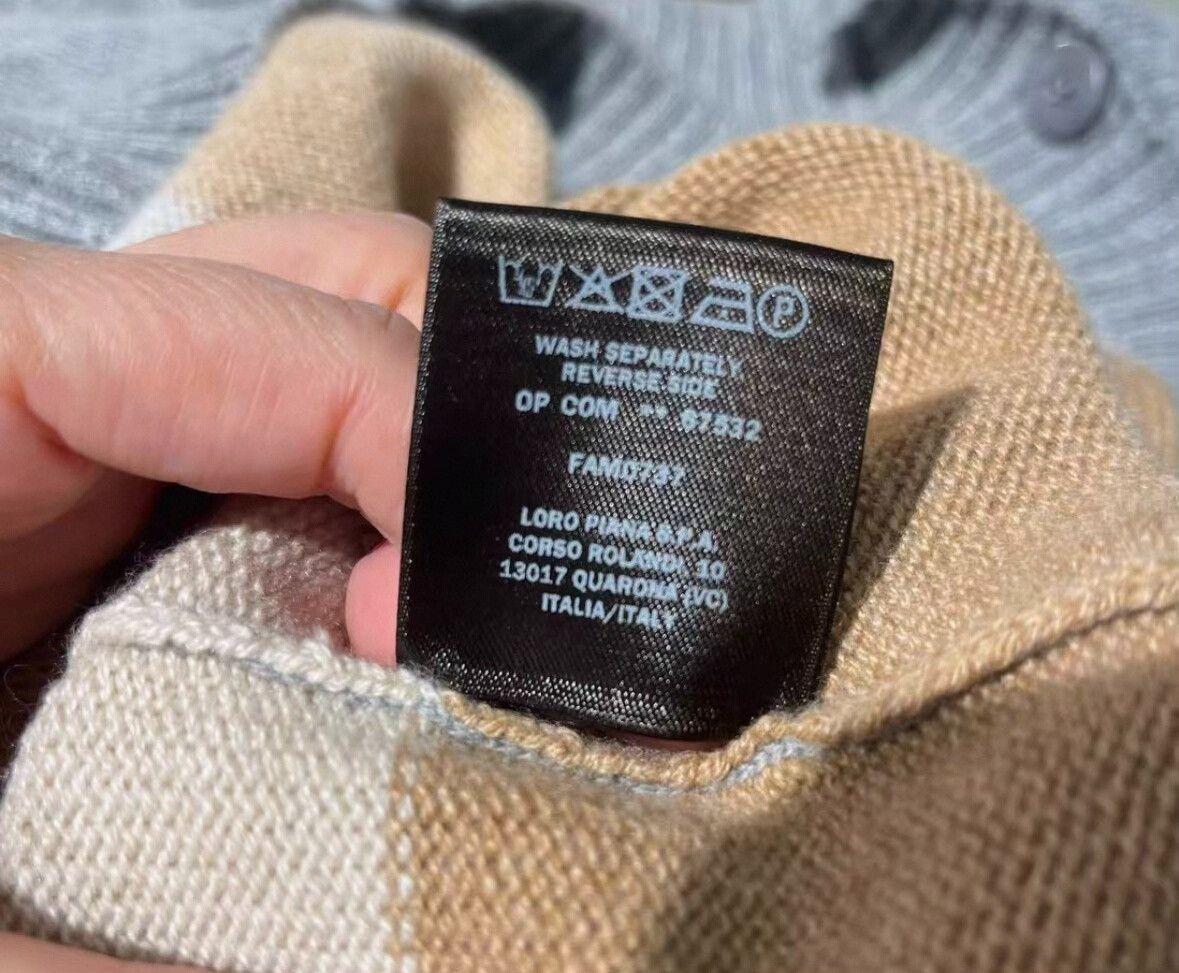 Loro Piana Loro Piana Striped Cashmere Sweater Size S / US 4 / IT 40 - 8 Thumbnail