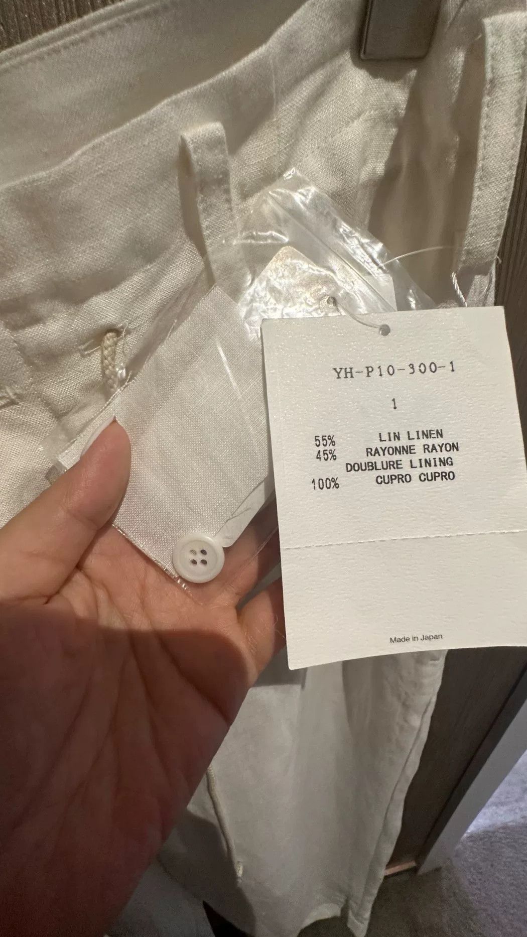 Y's White Casual Pants with Drawstring Size 24" / US 00 / IT 34 - 7 Thumbnail