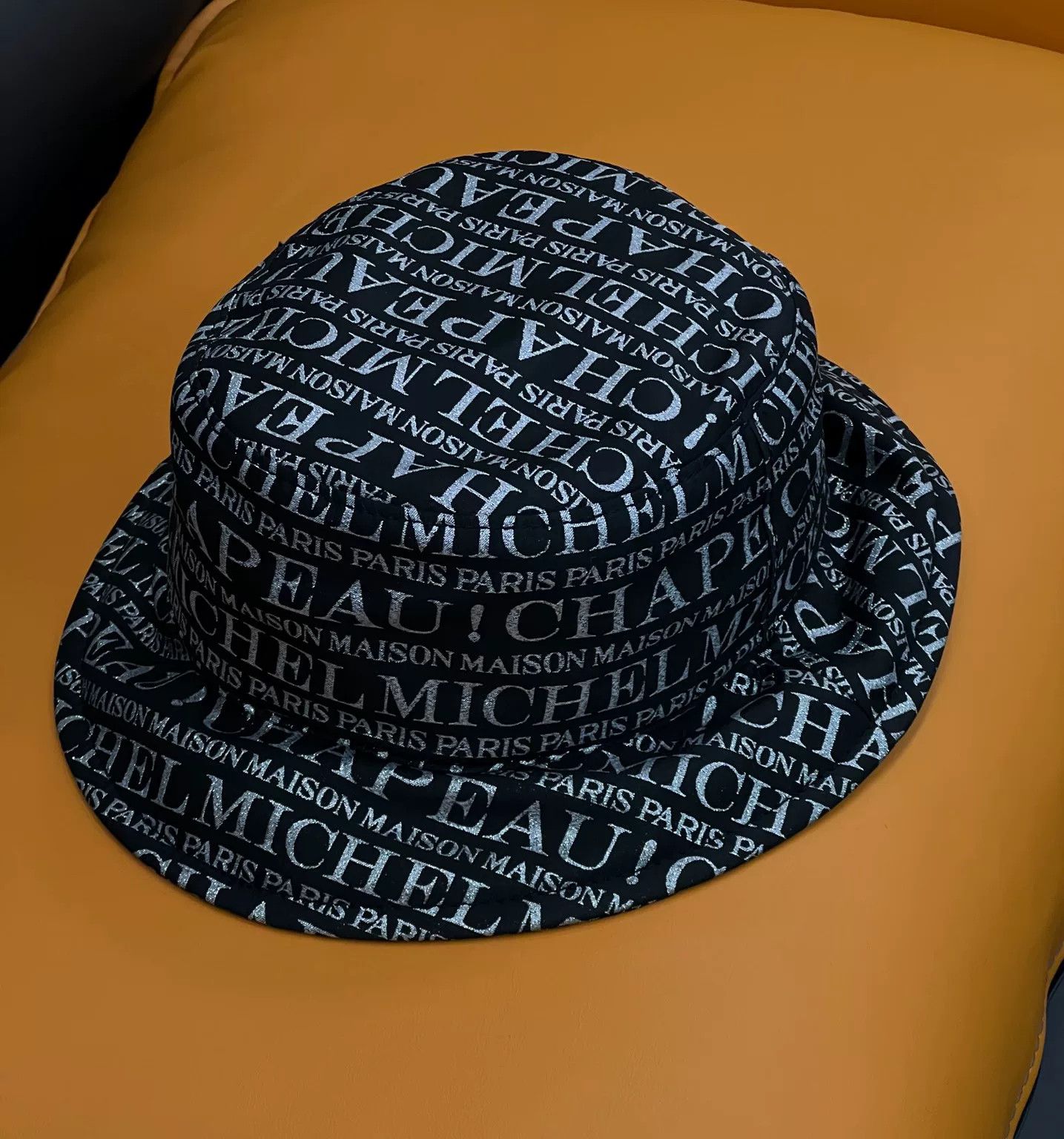 Maison Michel Maison Michel Logo Bucket Hat Size ONE SIZE - 2 Thumbnail
