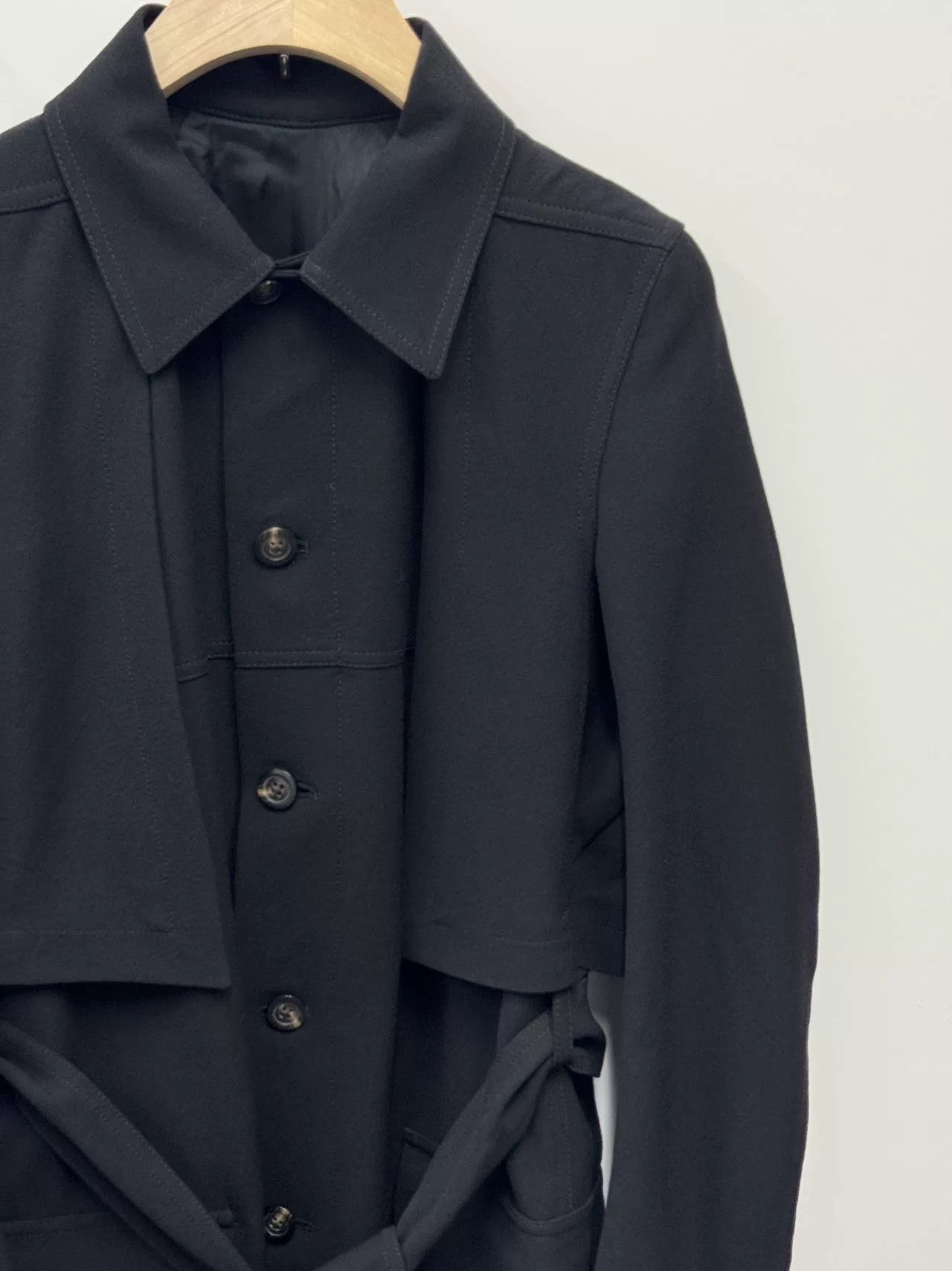 Rick Owens Rick Owens Long Black Coat Size M / US 6-8 / IT 42-44 - 3 Thumbnail