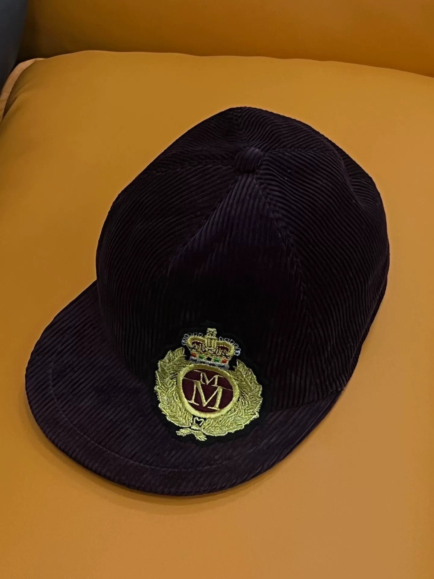 Maison Michel Maison Michel Purple Corduroy Hat Size ONE SIZE - 2 Thumbnail
