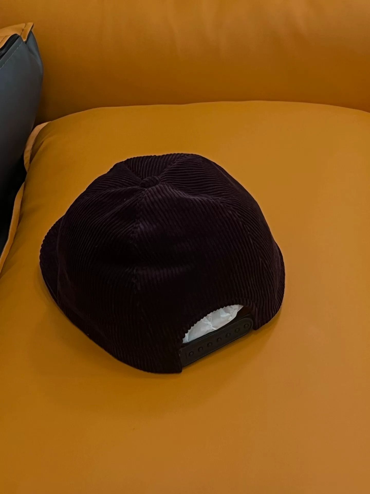 Maison Michel Maison Michel Purple Corduroy Hat Size ONE SIZE - 4 Thumbnail